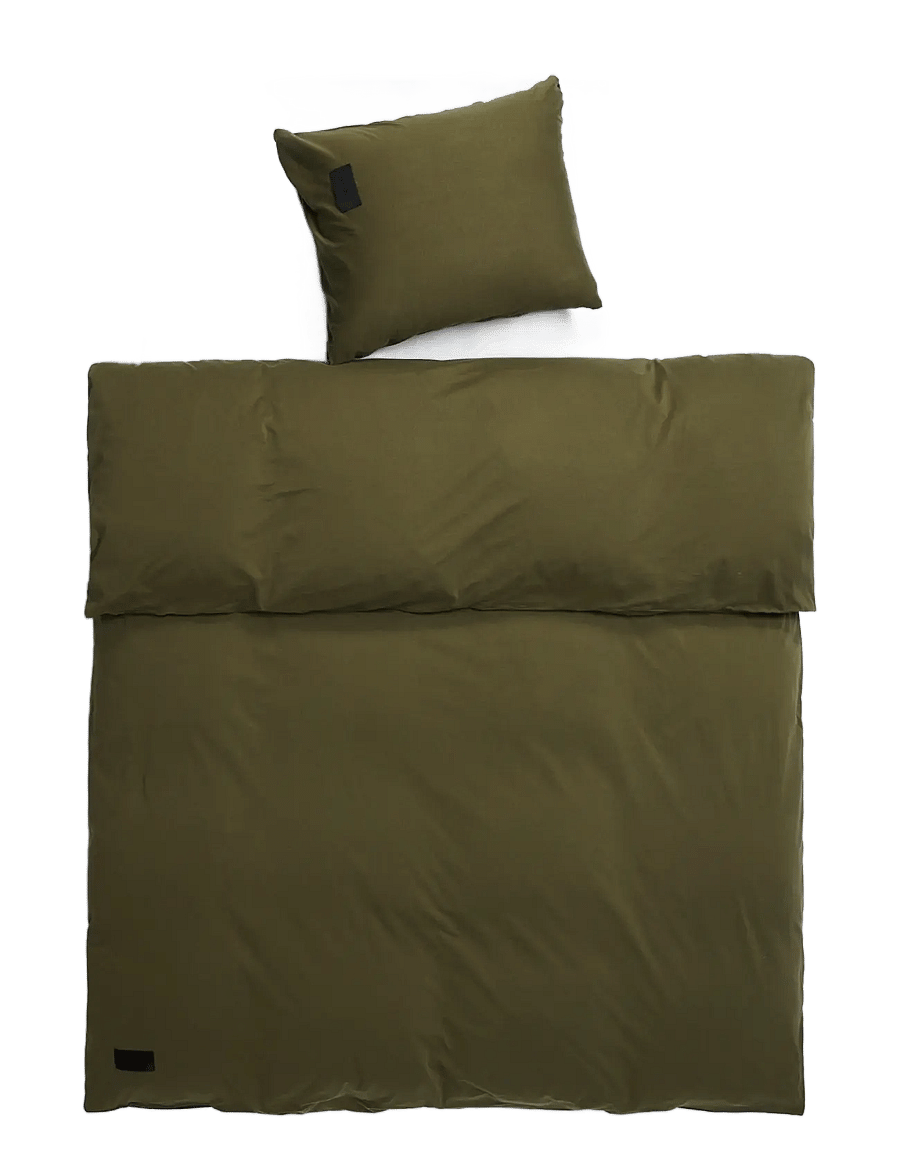 MAGNIBERG - Heart duvet cover - tekikotid - washed army green - 1