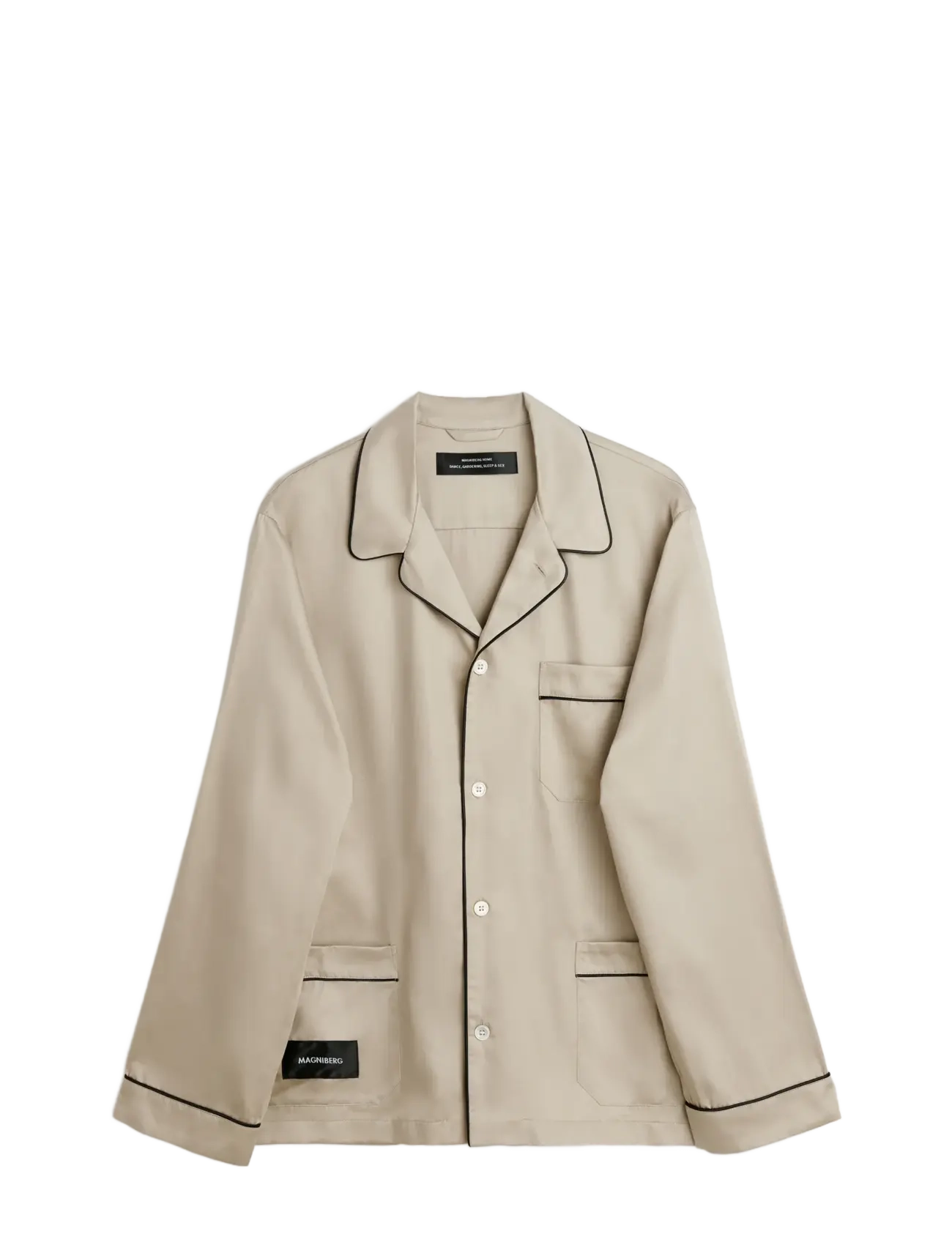 MAGNIBERG Sorbetto Shirt, L, Beige, Nat- Og Loungewear > Toppe, Dame