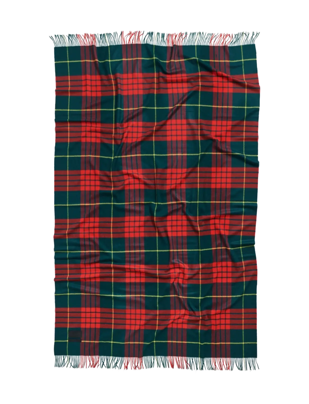 MAGNIBERG - Queen Blanket - pleedid - lipstick red tartan - 2