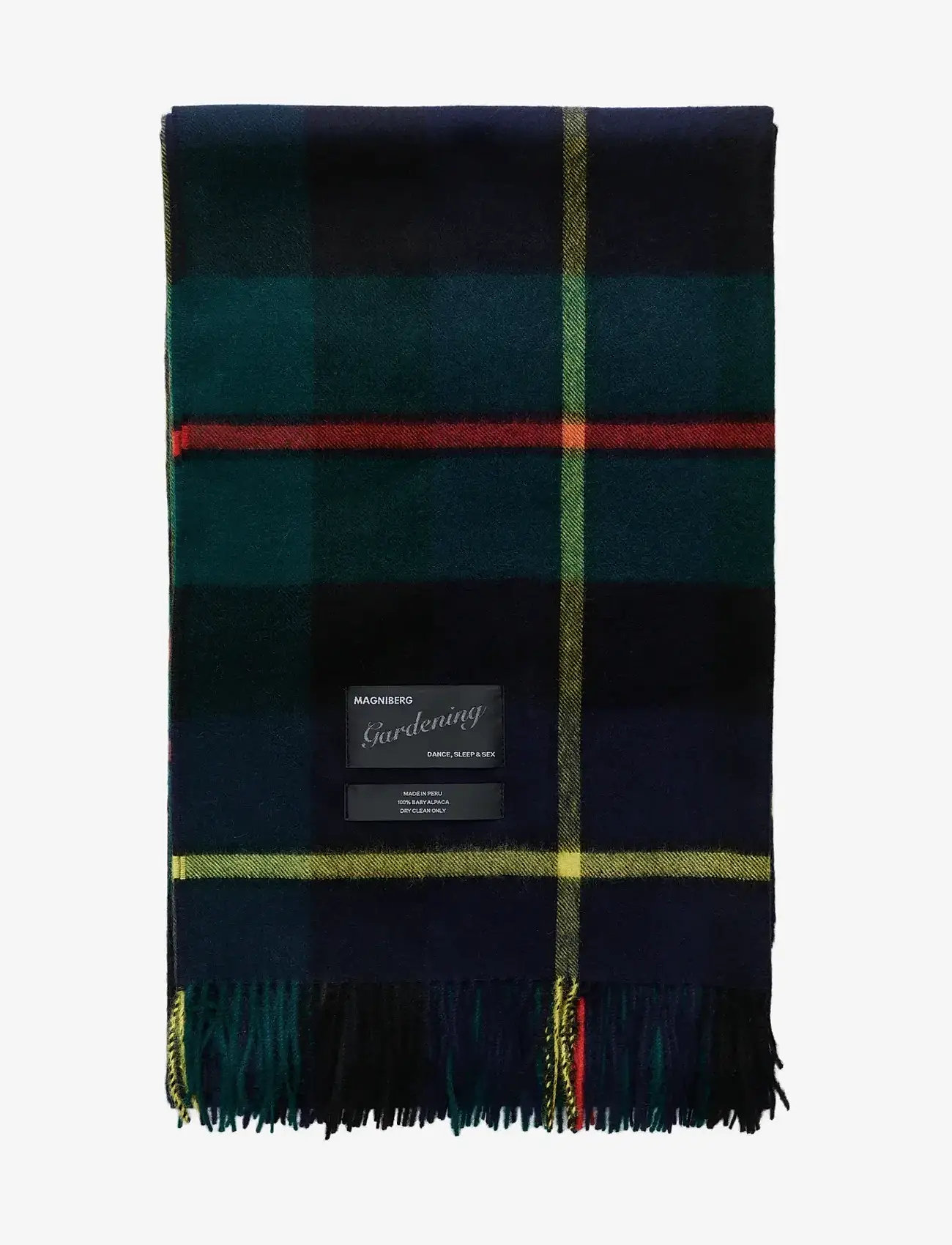 MAGNIBERG - Queen Blanket - decken - scottish green tartan - 1