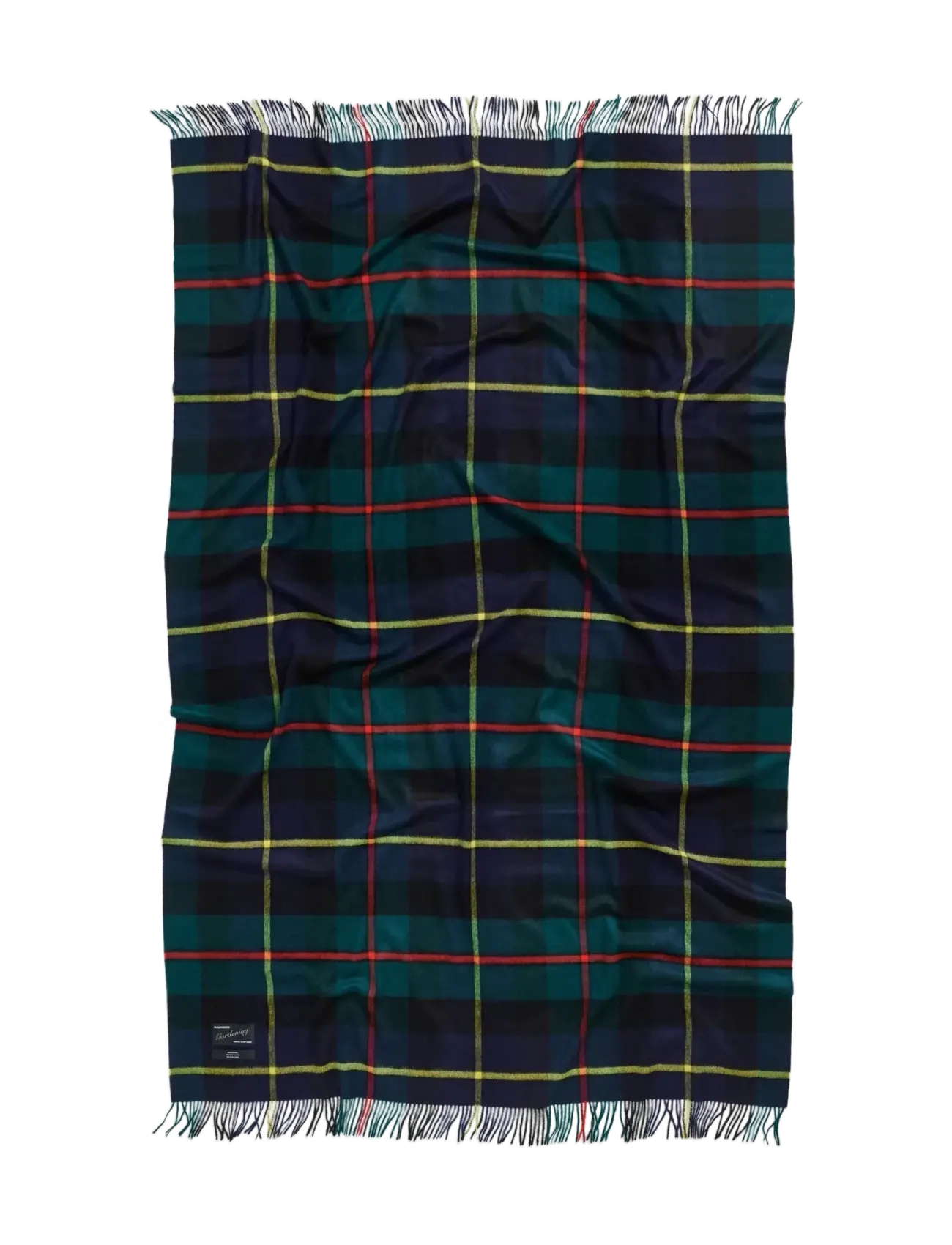 MAGNIBERG - Queen Blanket - filtar & plädar - scottish green tartan - 2