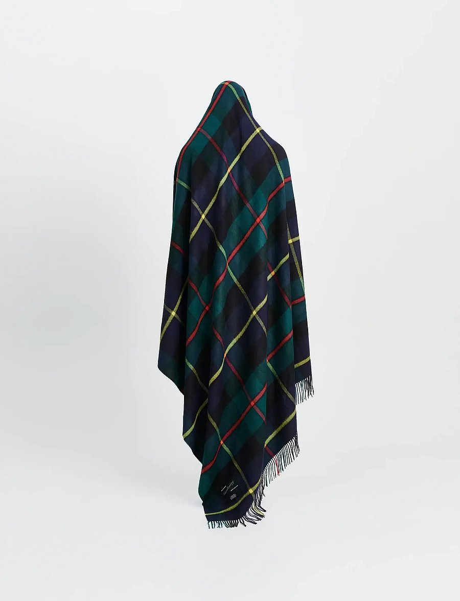 MAGNIBERG - Queen Blanket - pleedid - scottish green tartan - 0