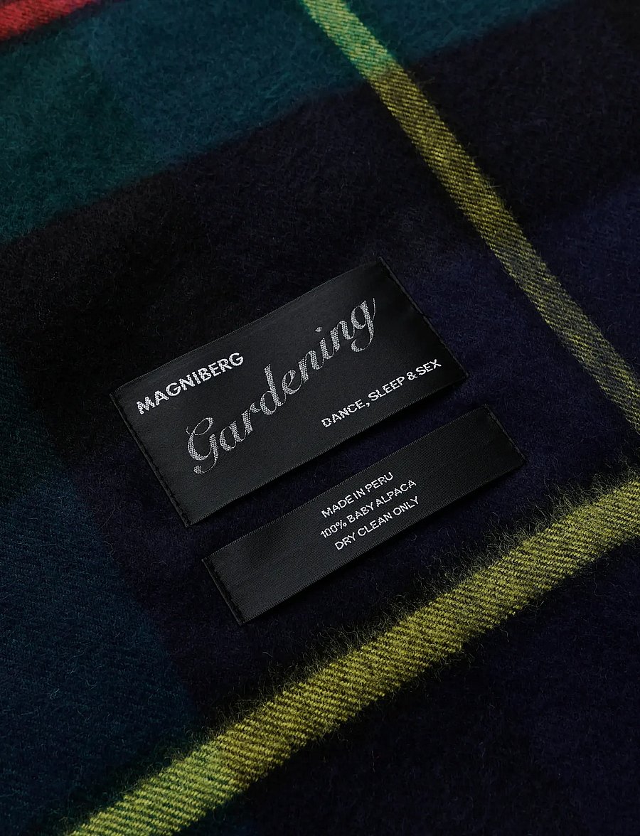 MAGNIBERG - Queen Blanket - pleedid - scottish green tartan - 4