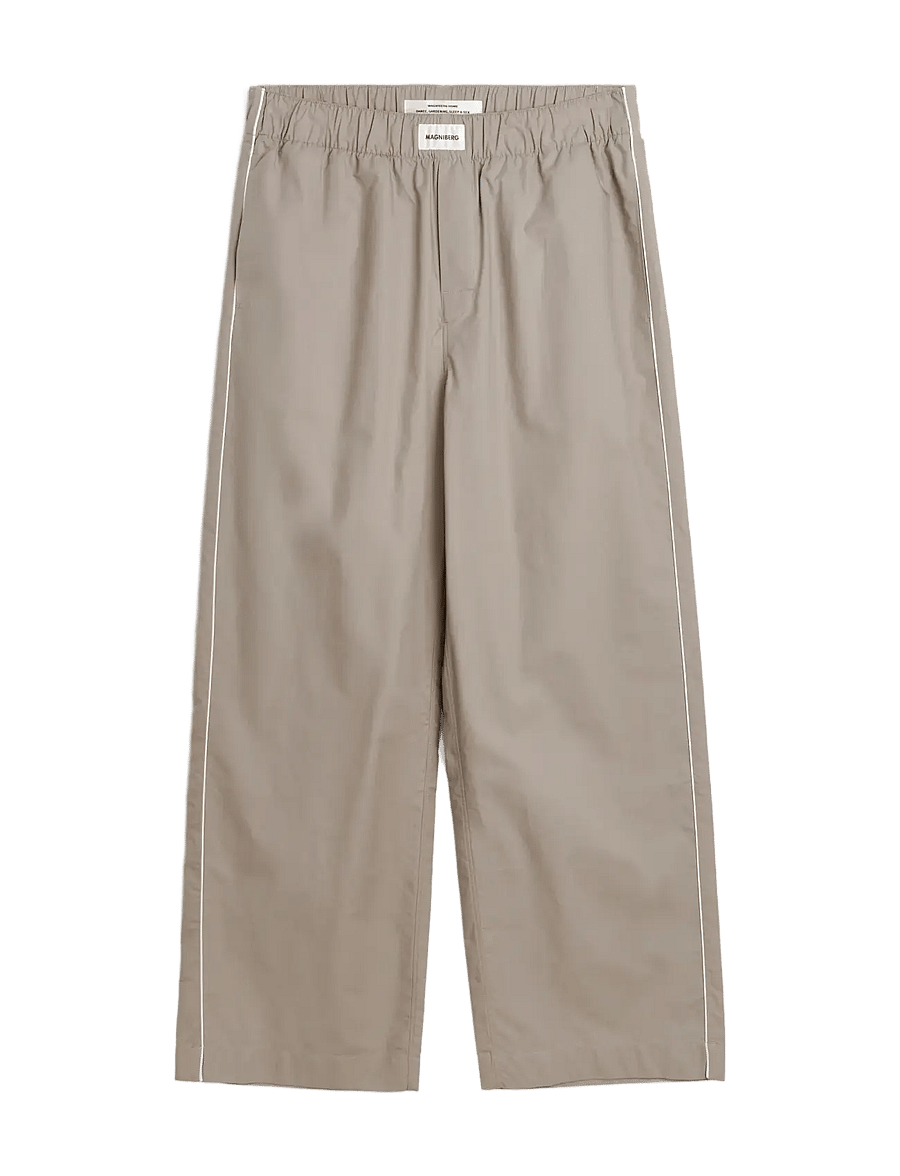 MAGNIBERG - Dolce pants - pyjamahosen - mud - 0