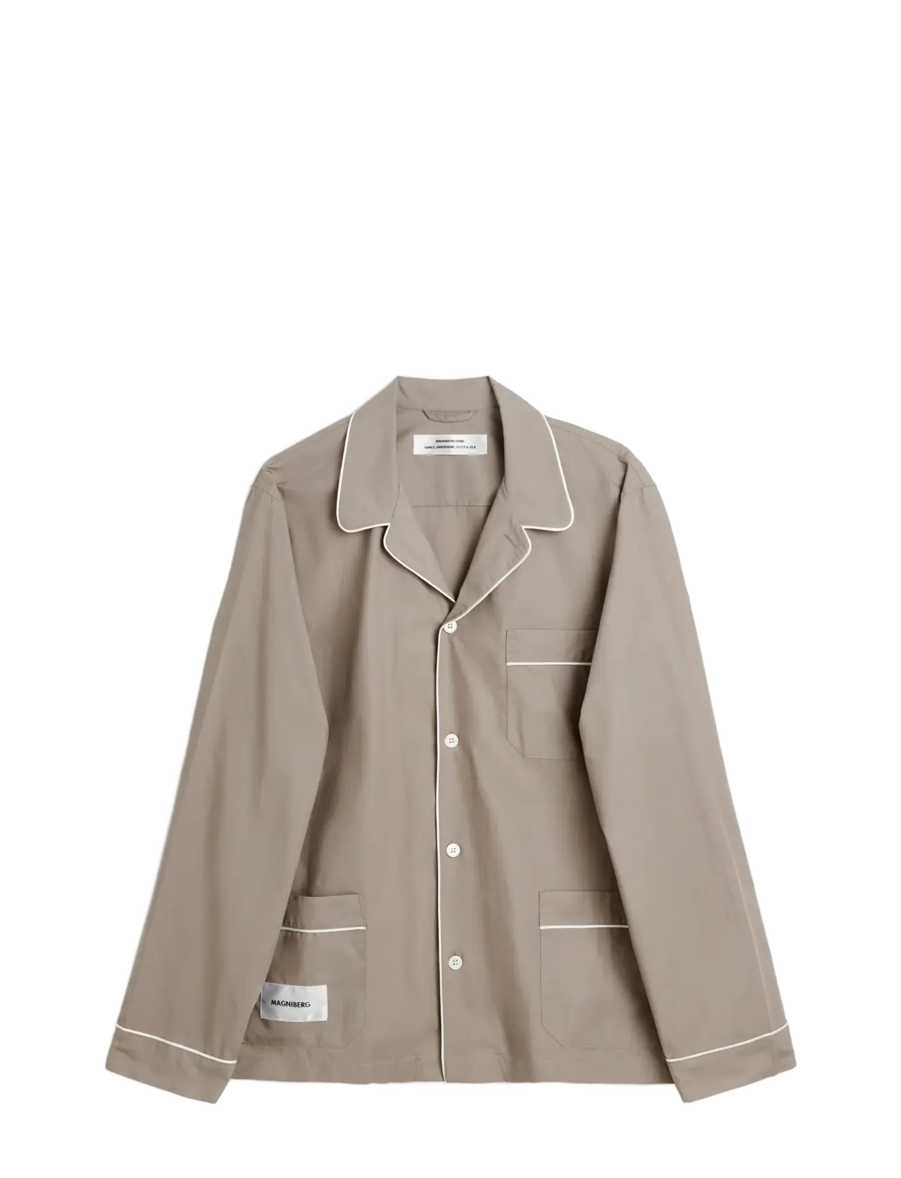 MAGNIBERG Dolce Shirt, M, Beige, Nat- Og Loungewear > Toppe, Dame