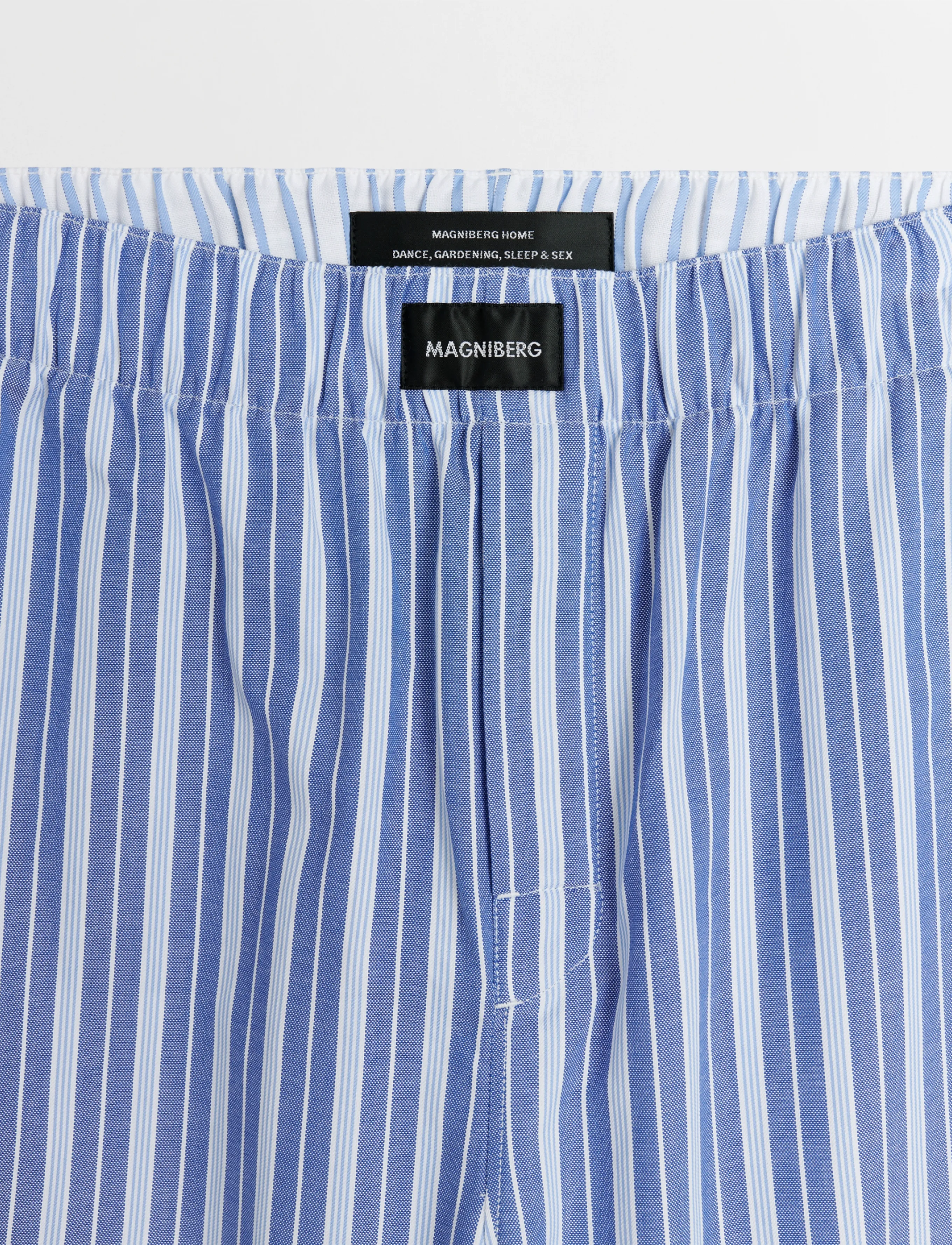 MAGNIBERG - Wall Street Pants - pyjama pants - blue stripes two - 3
