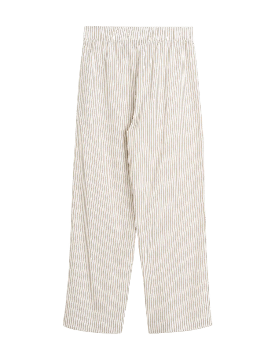 MAGNIBERG - Wall Street Pants - pidžaamapüksid - stripe light beige - 2
