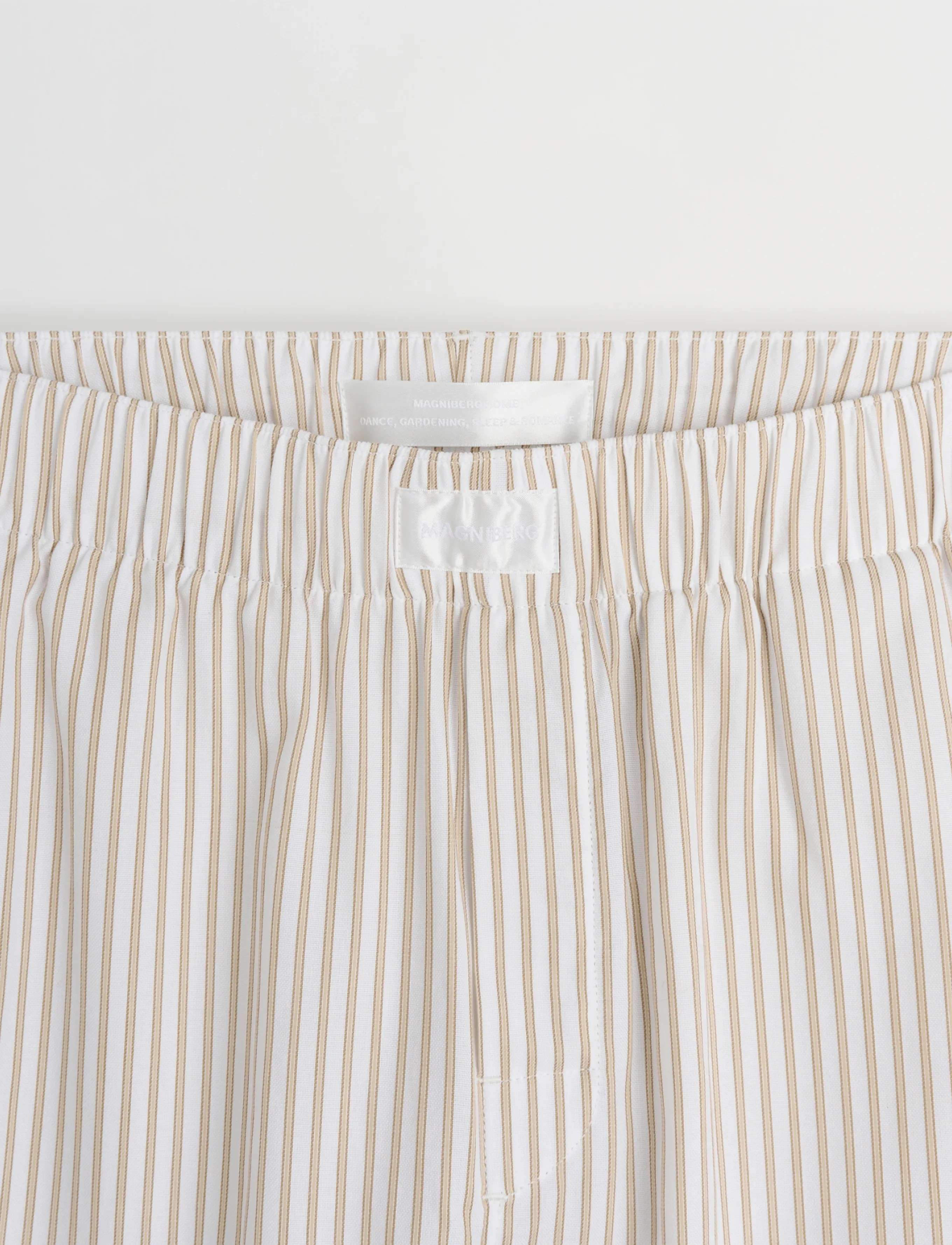 MAGNIBERG - Wall Street Pants - stripe light beige - 3