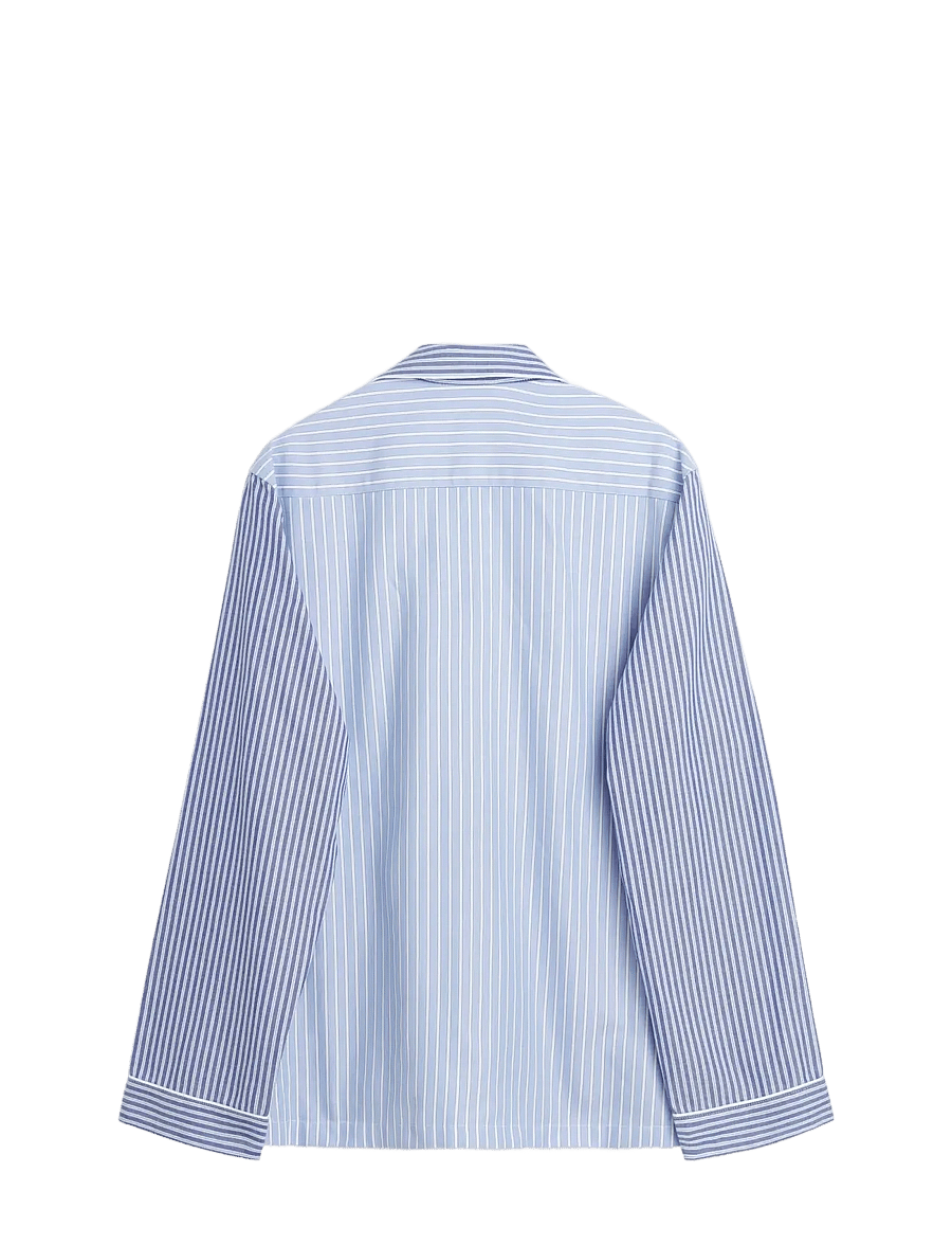 MAGNIBERG - Wall street shirt - overdele - blue stripes one - 2
