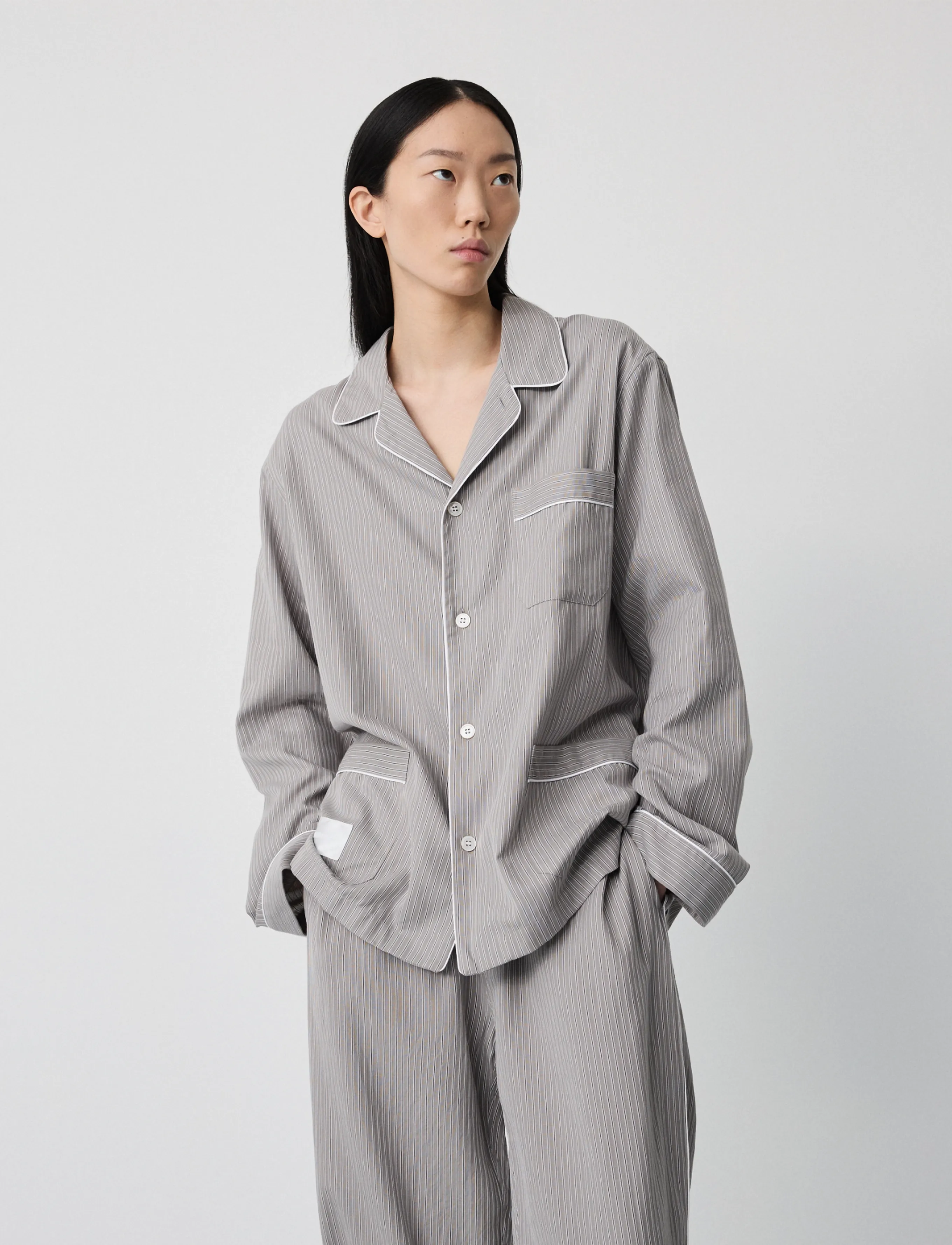 MAGNIBERG - Wall street shirt - oberteile - strip dark grey - 3
