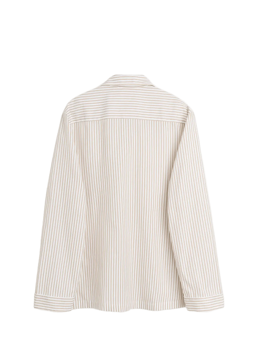 MAGNIBERG - Wall street shirt - oberteile - stripe light beige - 2