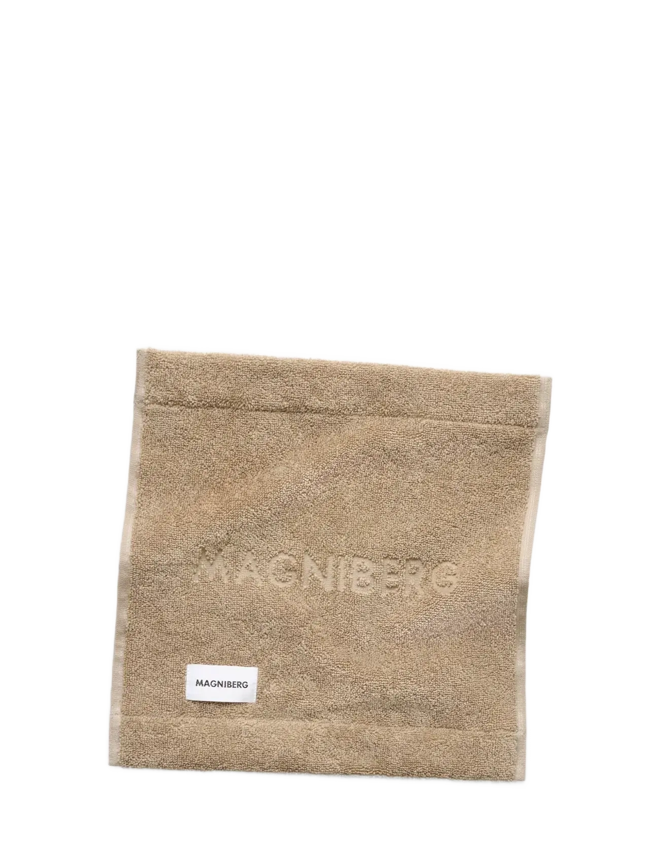 MAGNIBERG Gelato Face Cloth, Ansigt Håndklæde, Beige, Str: 30X30