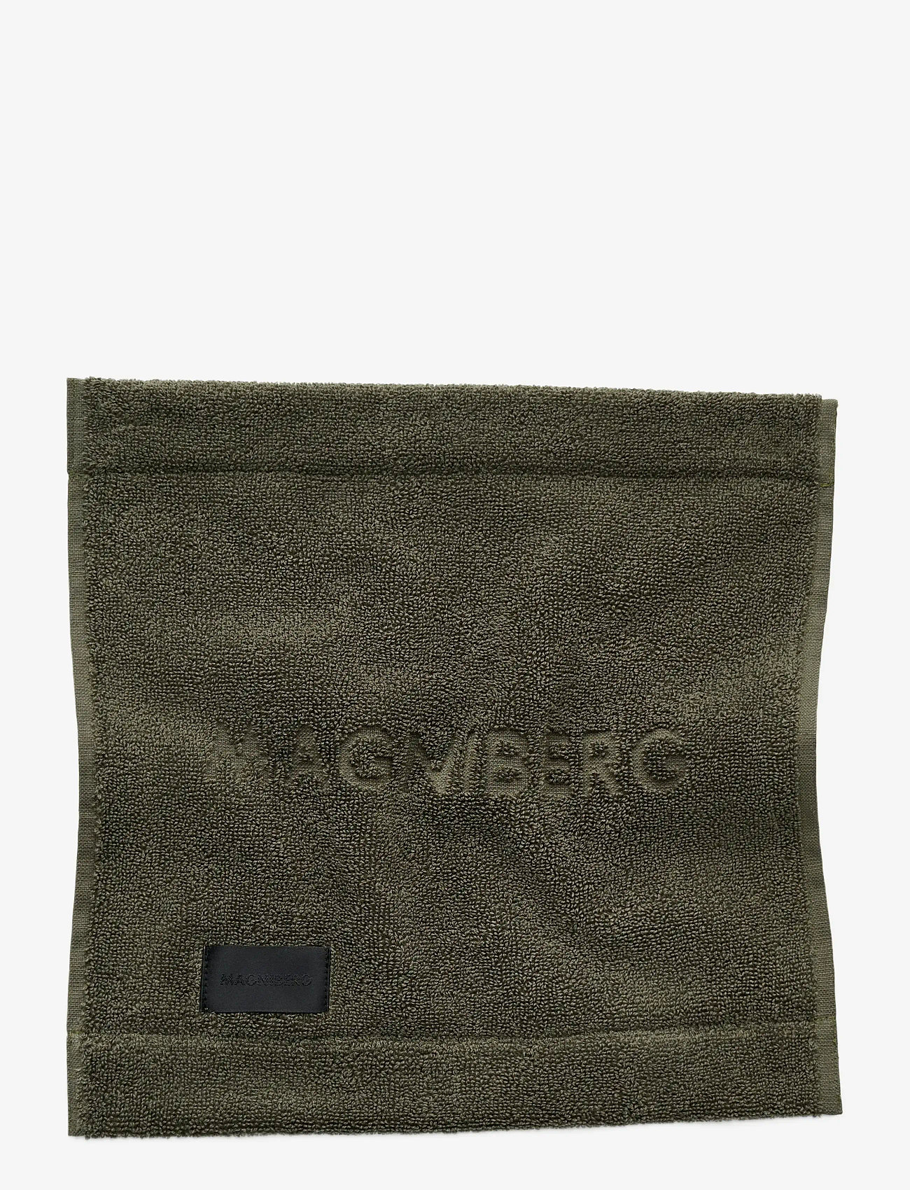 MAGNIBERG - Gelato face cloth - vaskeklude - olive green - 0