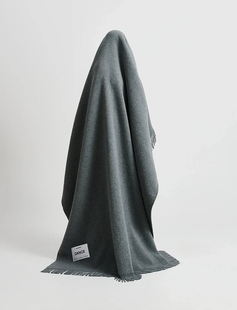 MAGNIBERG - Bold Blanket - pleedid - stone melange - 0