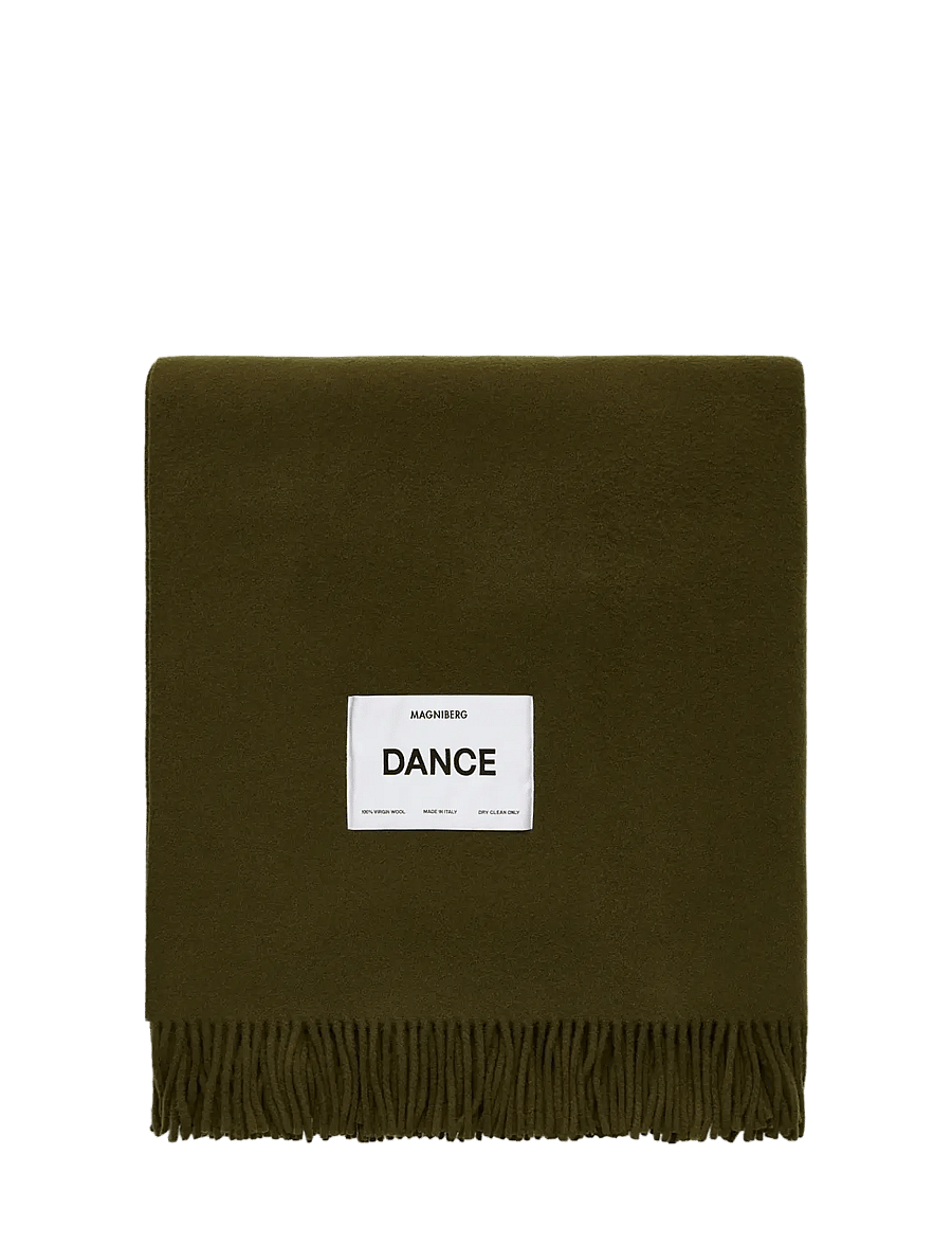 MAGNIBERG - Bold Blanket - pleedid - mossgreen - 1
