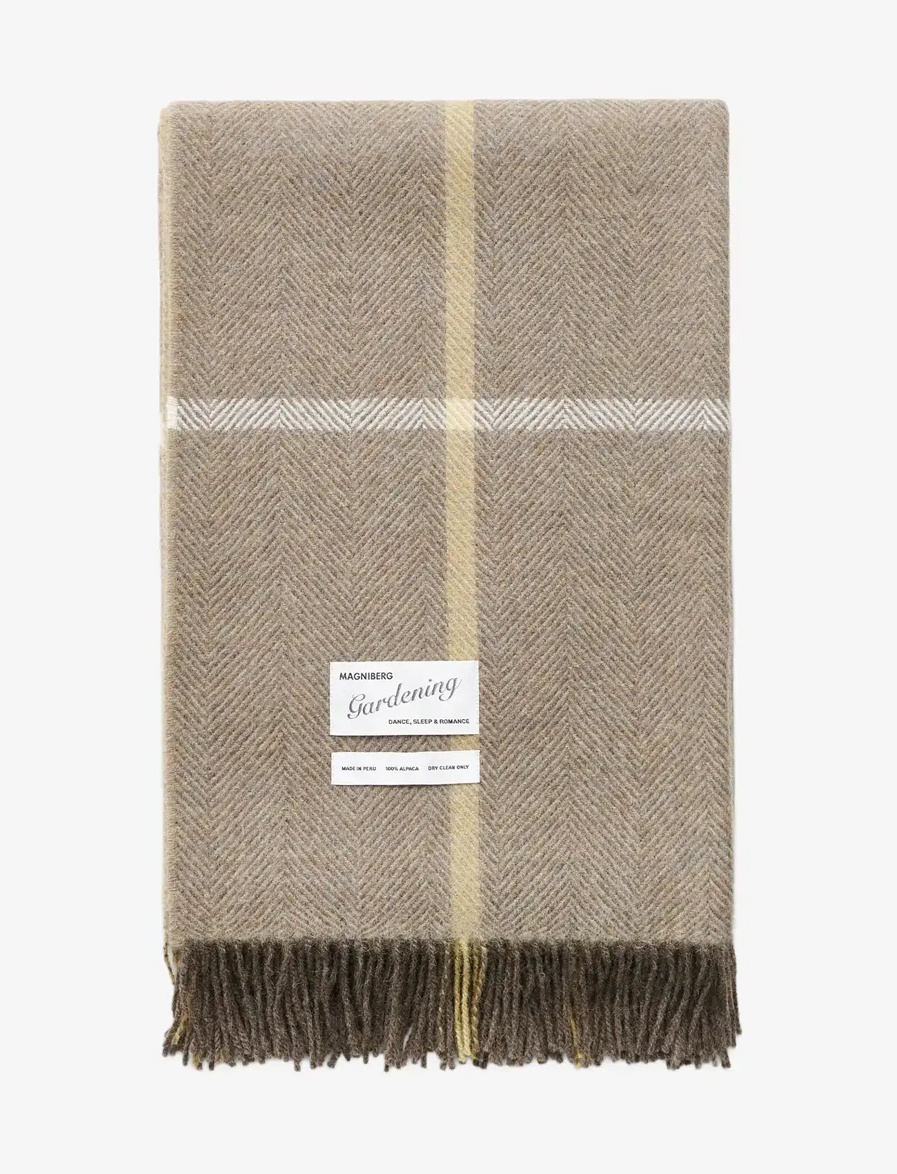 MAGNIBERG - Bold Blanket - decken - sagebeige - 1
