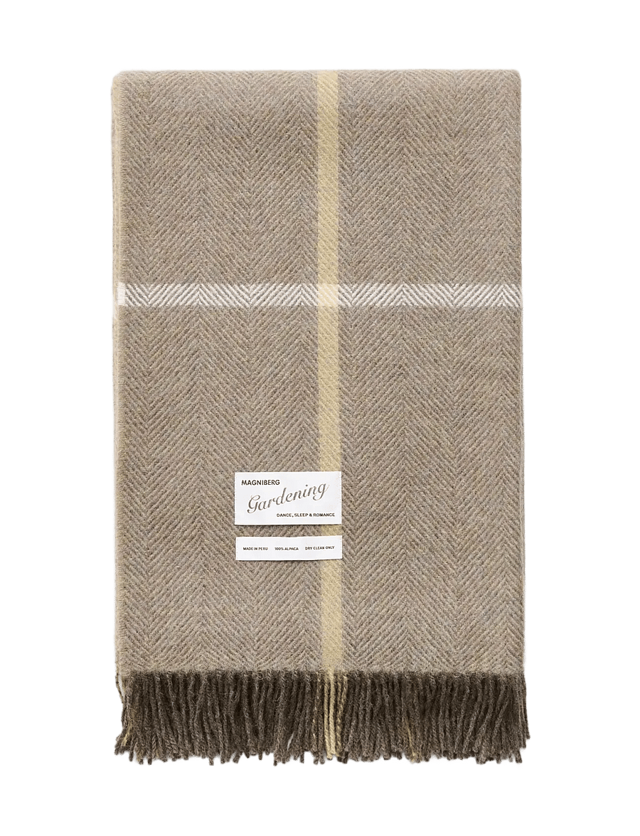 MAGNIBERG - Princess blanket - pleedid - sagebeige - 1