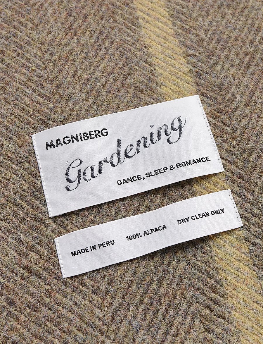 MAGNIBERG - Princess blanket - pleedid - sagebeige - 4