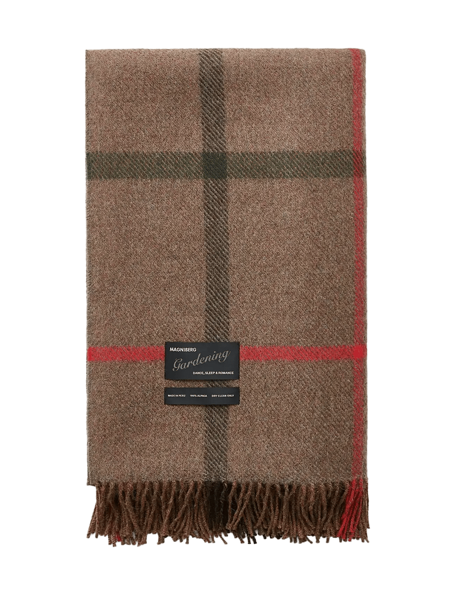 MAGNIBERG - Princess blanket - pleedid - saffronbrown - 1