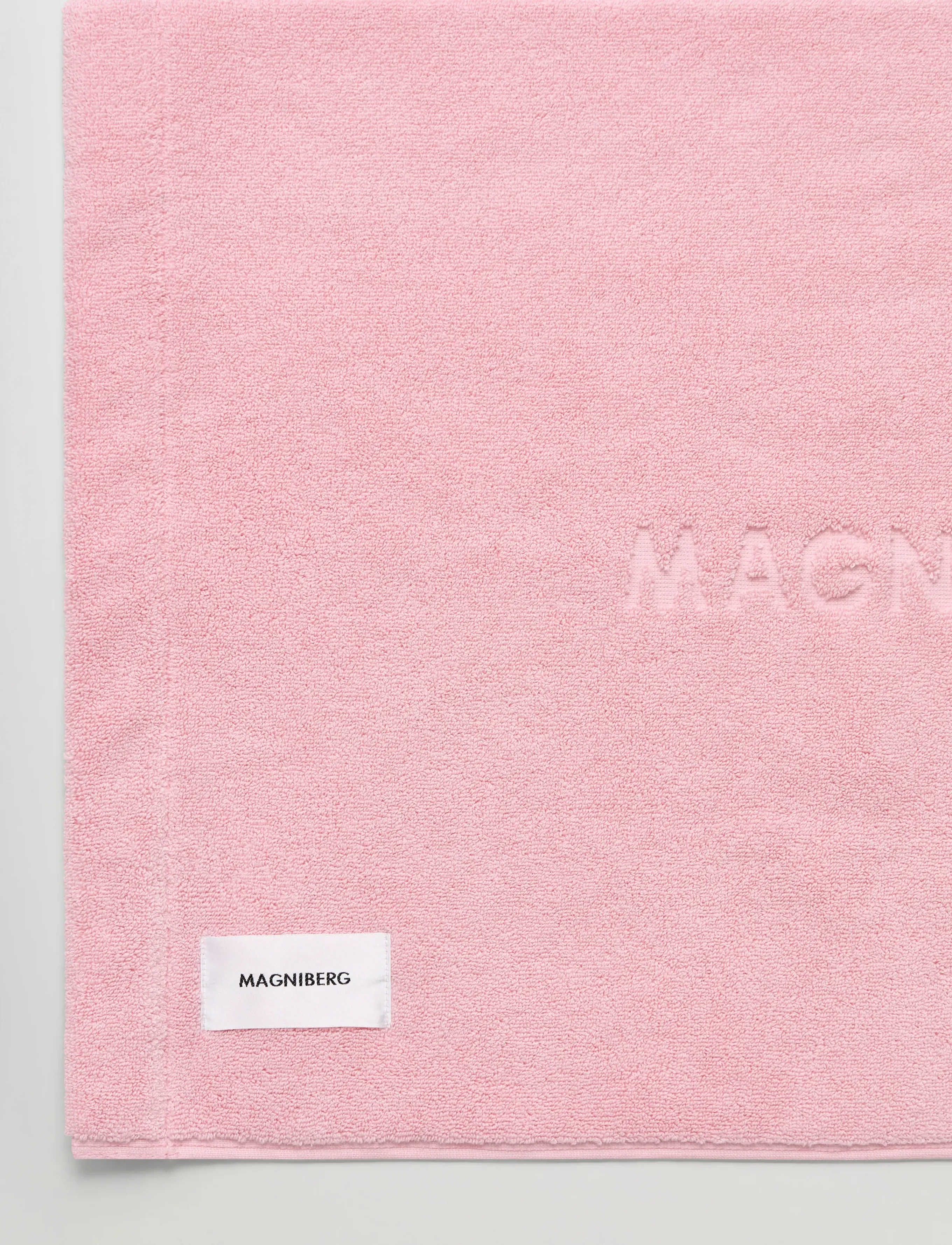 MAGNIBERG - Gelato bath mat - bath rugs - fragola pink - 1