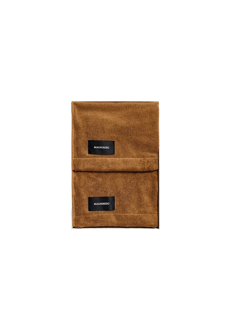 MAGNIBERG - 2-piece hand towel set - käterätikud - nocciola beige - 2
