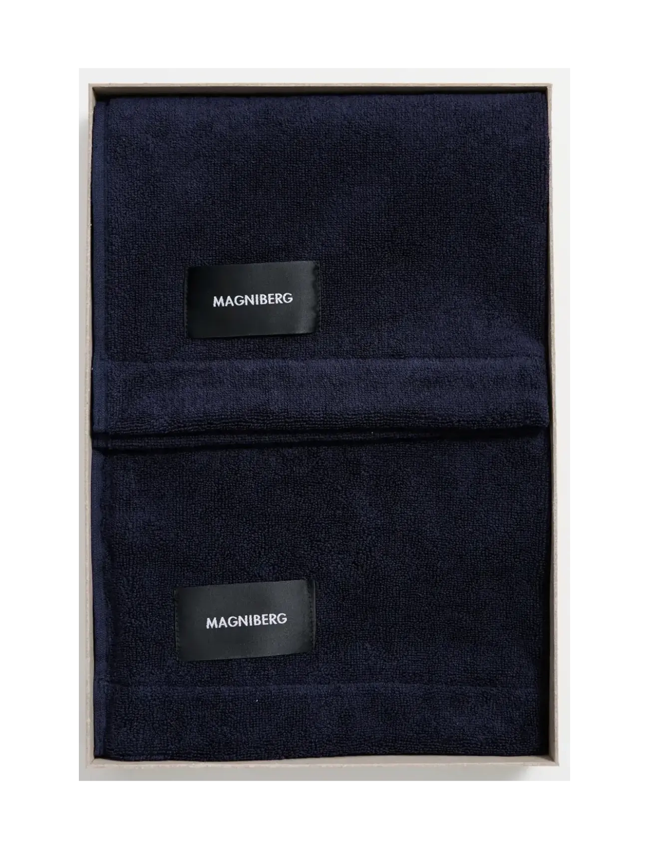 MAGNIBERG - 2-piece hand towel set - handdukar & badlakan - sloe blue - 2