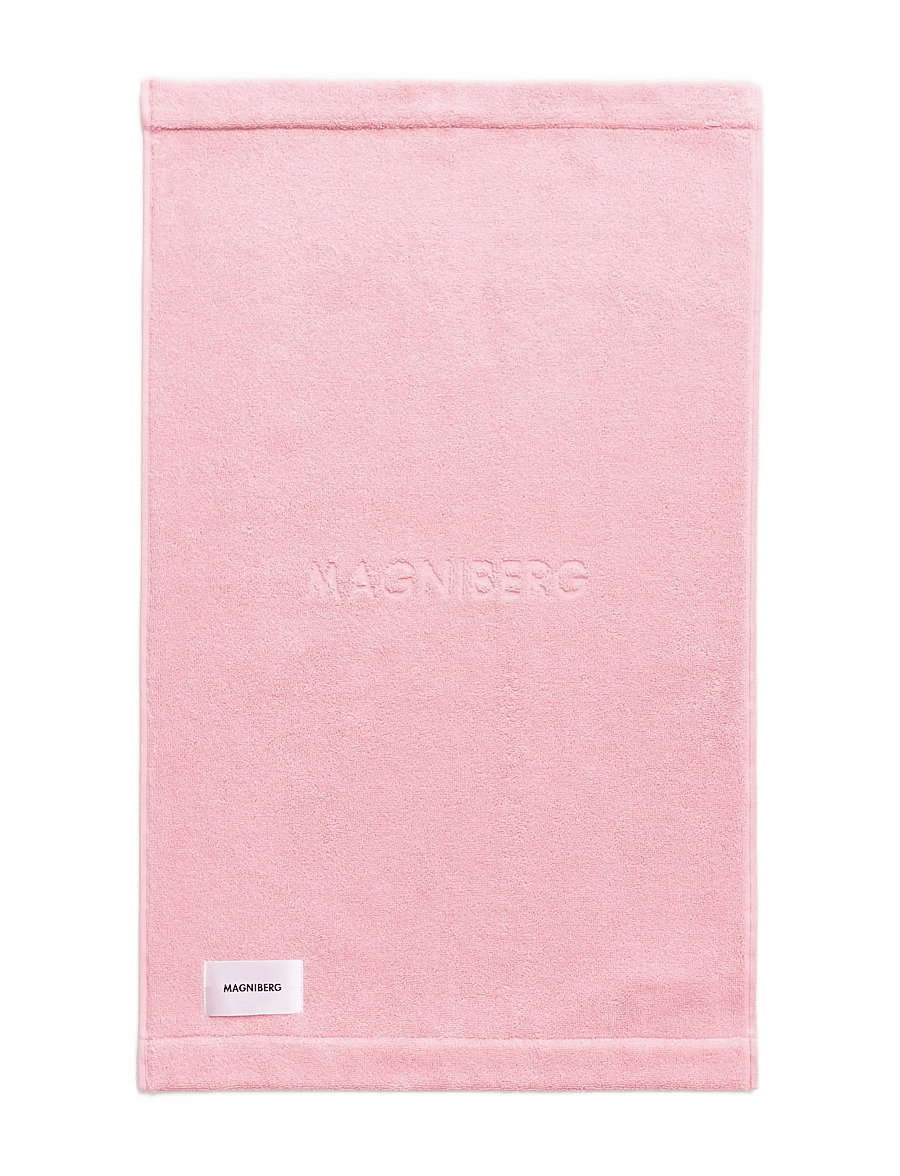 MAGNIBERG - 3-piece towel set - näorätikud - fragola pink - 3