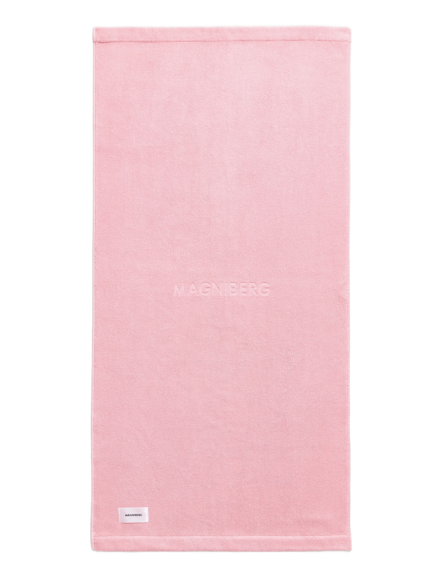 MAGNIBERG - 3-piece towel set - näorätikud - fragola pink - 4
