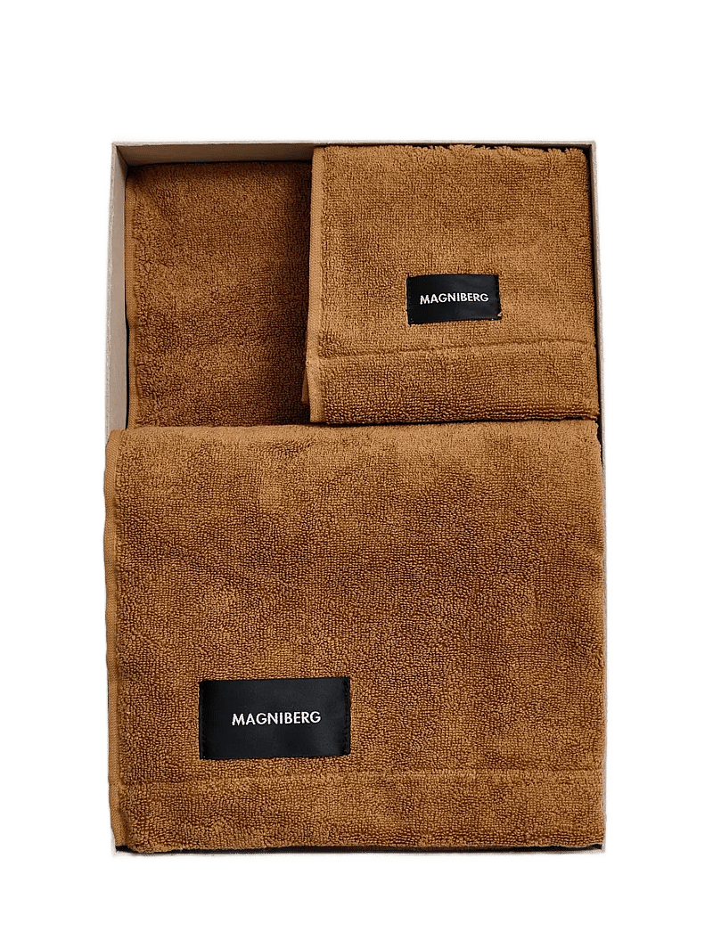 MAGNIBERG - 3-piece towel set - külaliste käterätikud - nocciola beige - 1