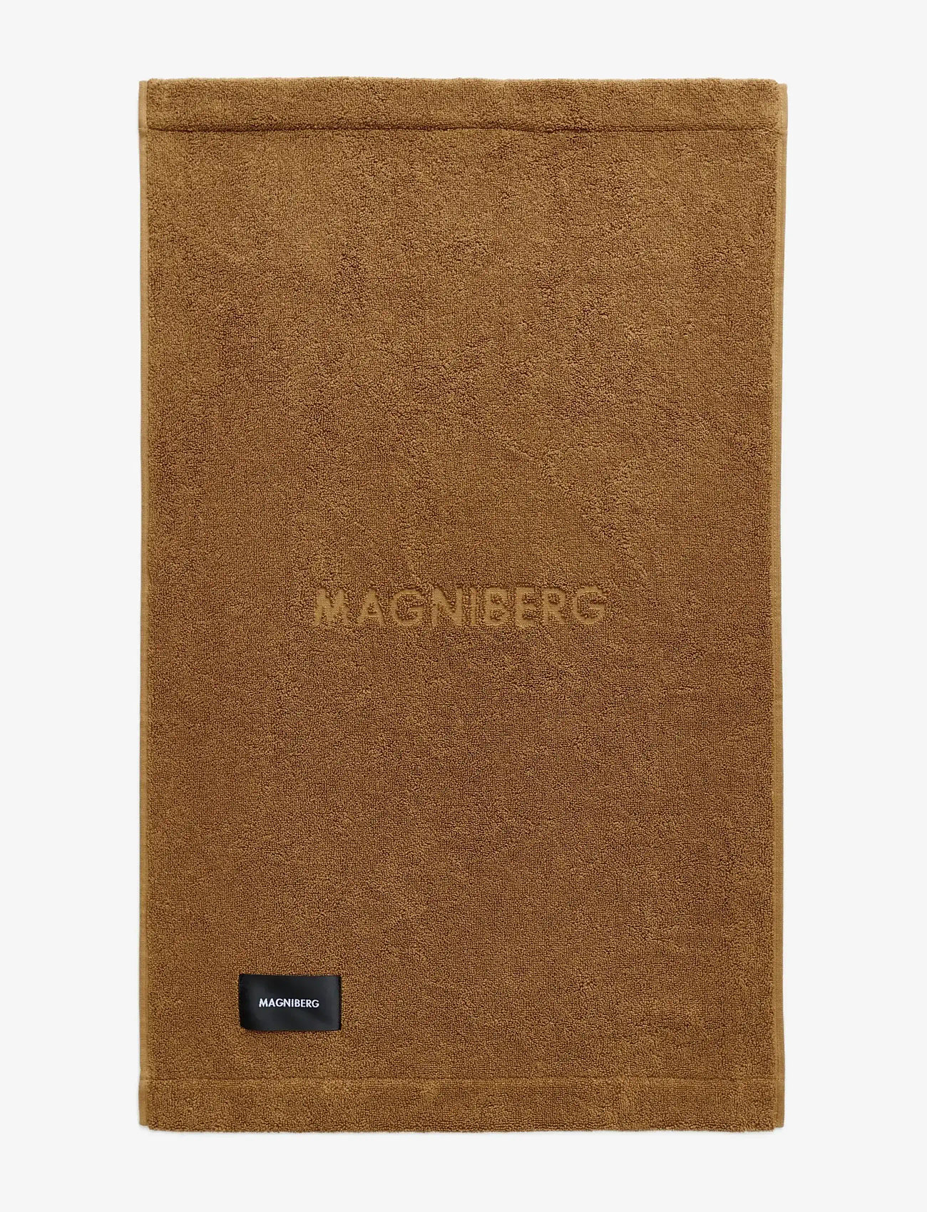 MAGNIBERG - 3-piece towel set - gæstehåndklæder - nocciola beige - 3