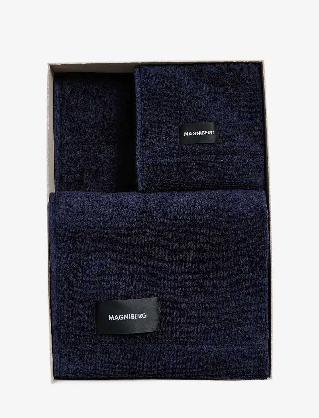 MAGNIBERG - 3-piece towel set - ansiktshanddukar - sloe blue - 1