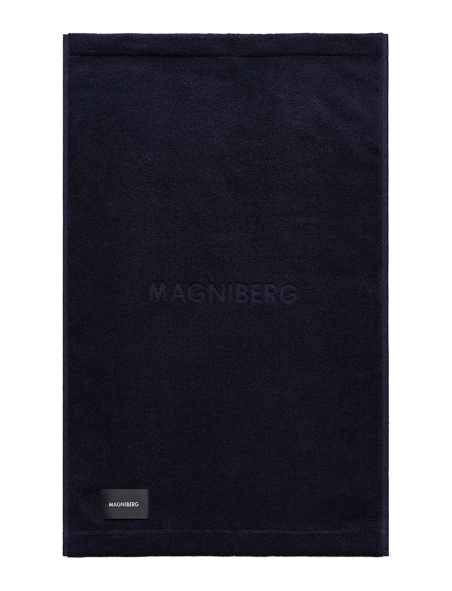 MAGNIBERG - 3-piece towel set - näorätikud - sloe blue - 3