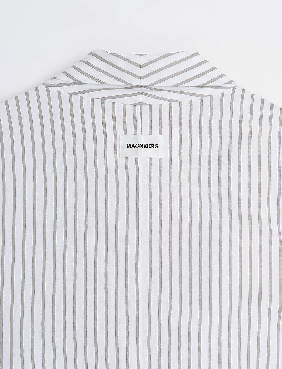 MAGNIBERG - Voyage Robe - hverdags stil - stripe grey - 4