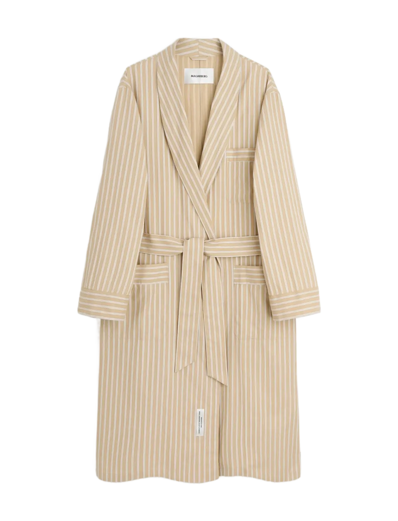 MAGNIBERG Voyage Morgenmantel Beige - XL - Unisex
