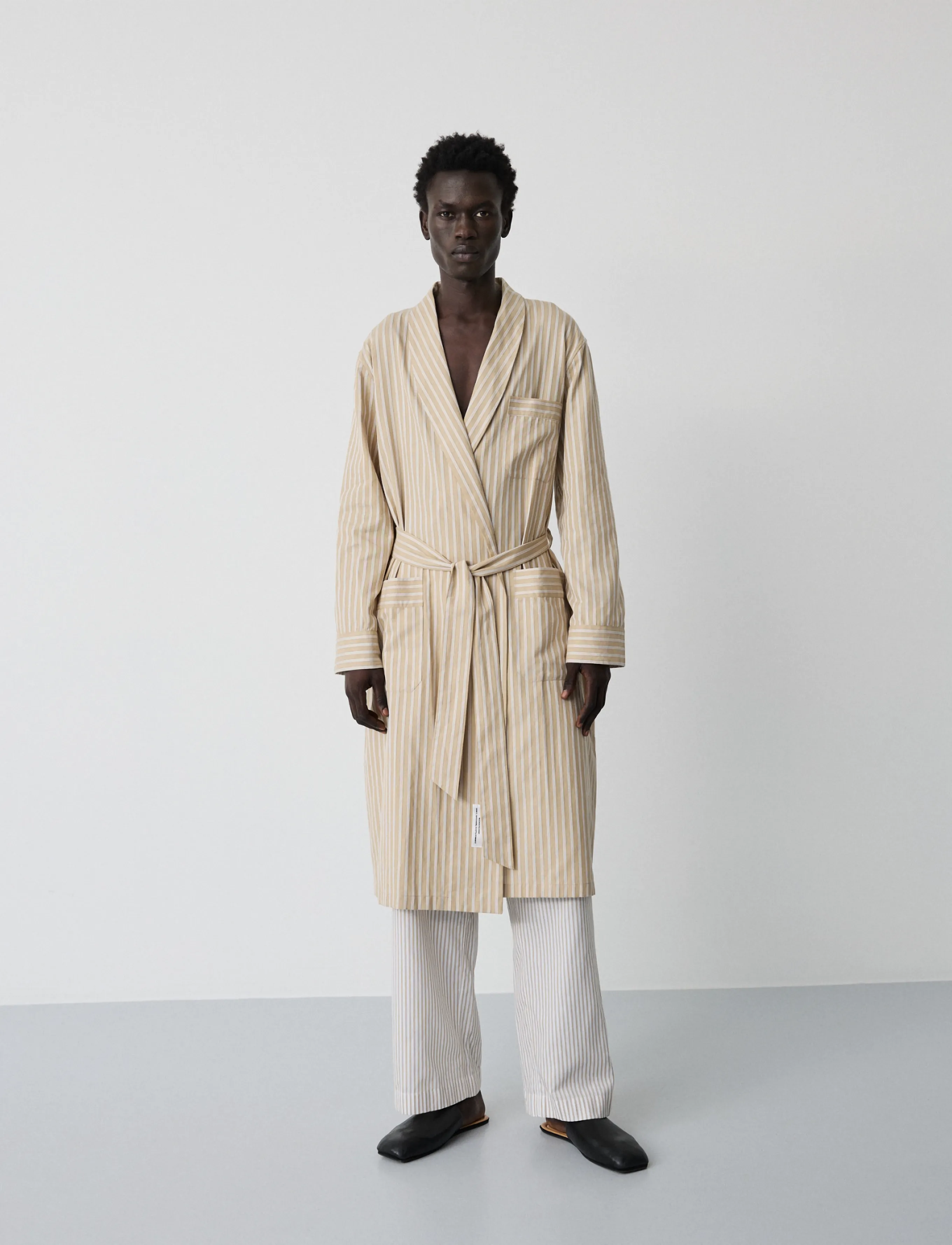 MAGNIBERG - Voyage Robe - stripe medium beige - 3