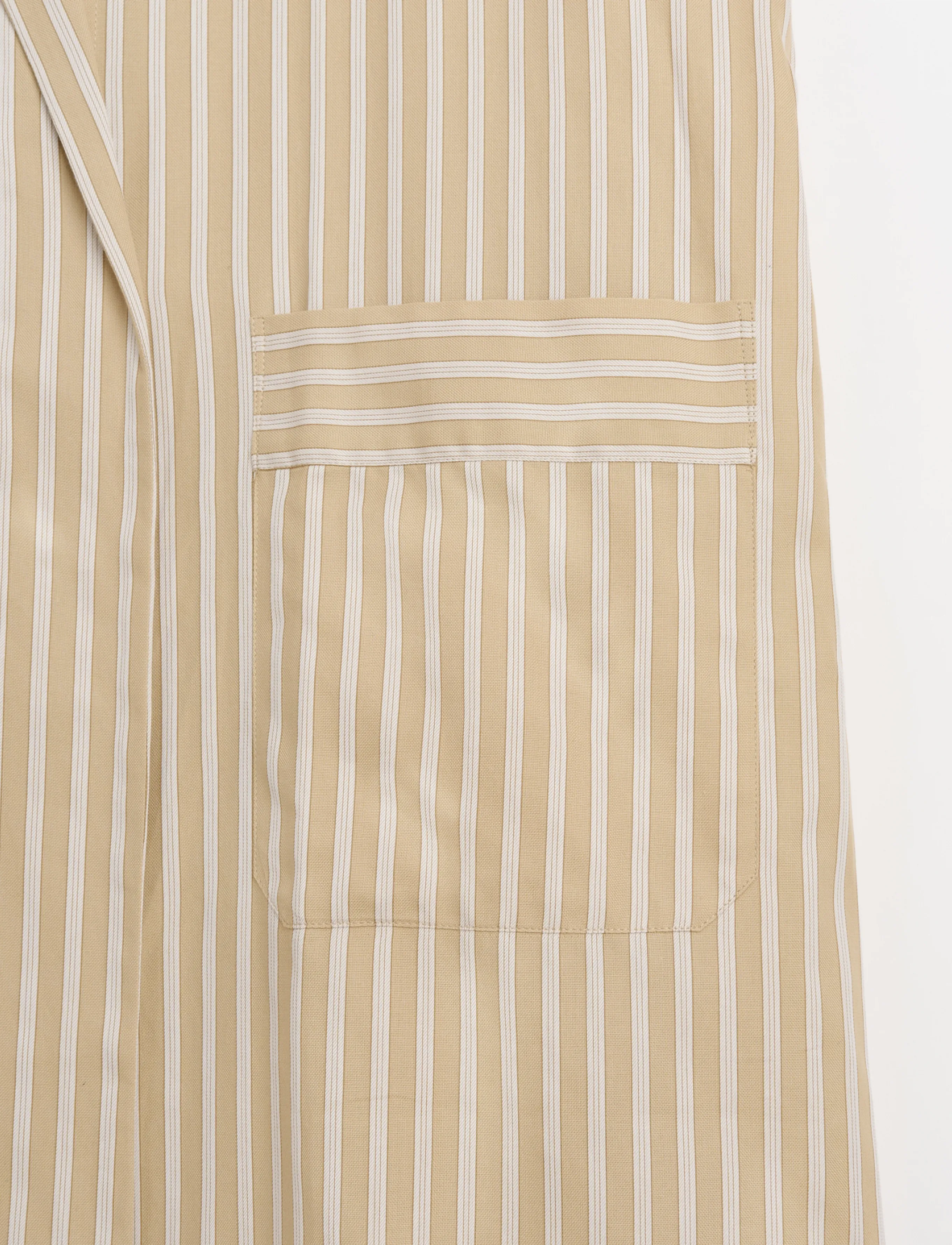 MAGNIBERG - Voyage Robe - stripe medium beige - 4