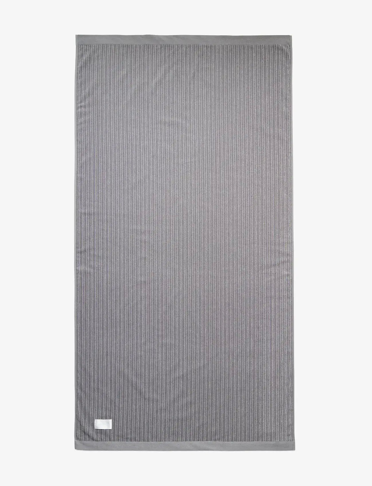 MAGNIBERG - Wall Street bath sheet - badetücher - stripe dark grey - 0