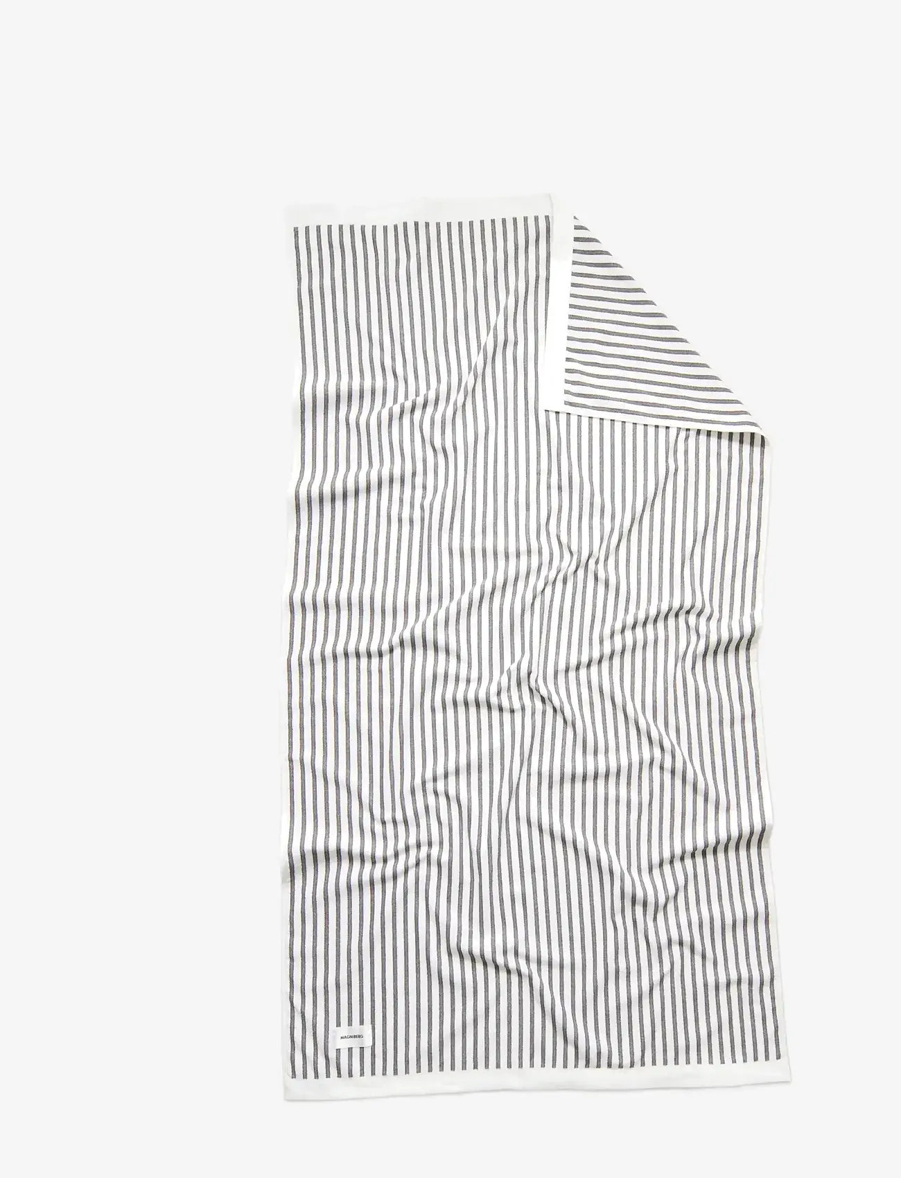 MAGNIBERG - Wall Street bath sheet - badetücher - stripe grey - 1