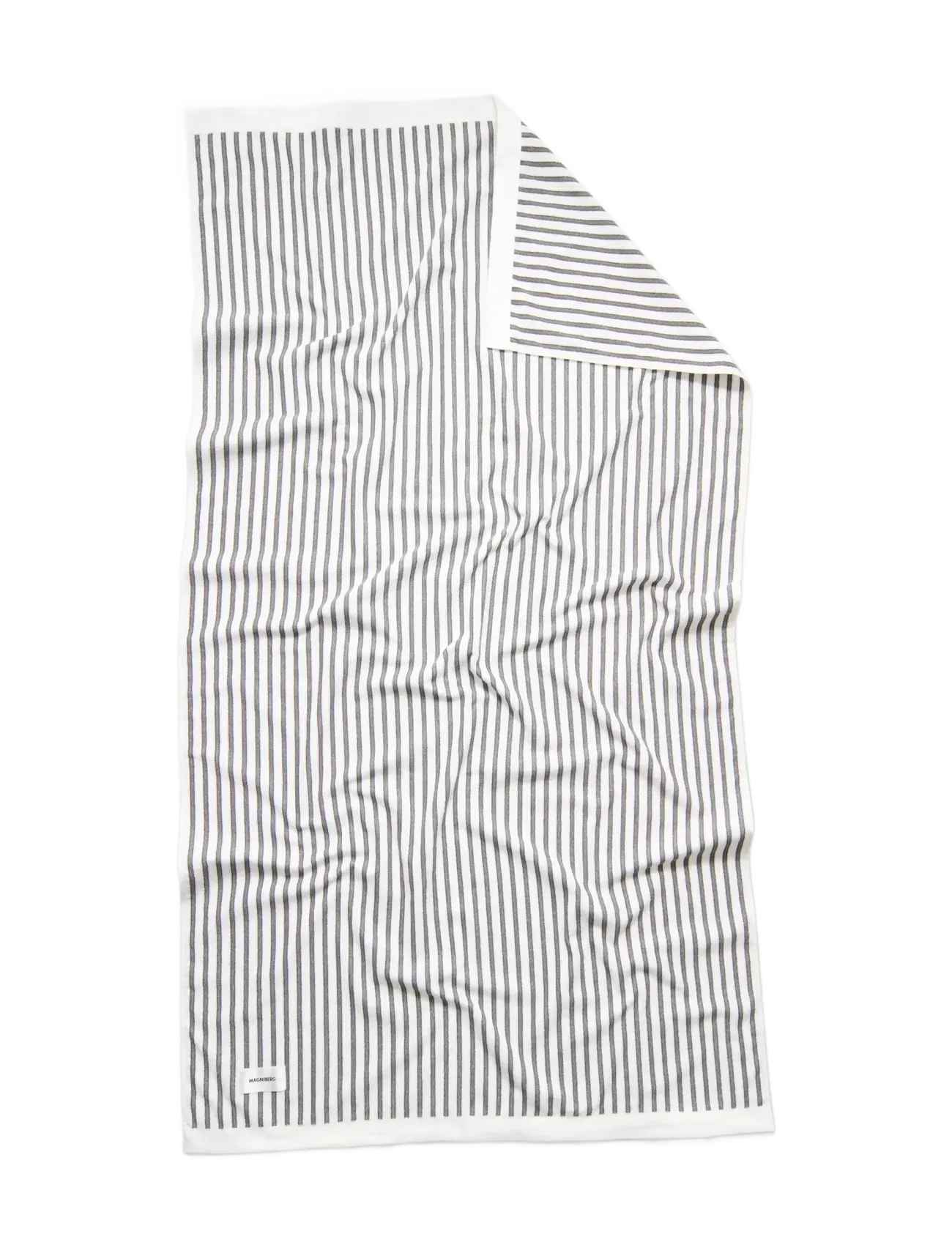 MAGNIBERG - Wall Street bath sheet - badehåndklæder - stripe grey - 1