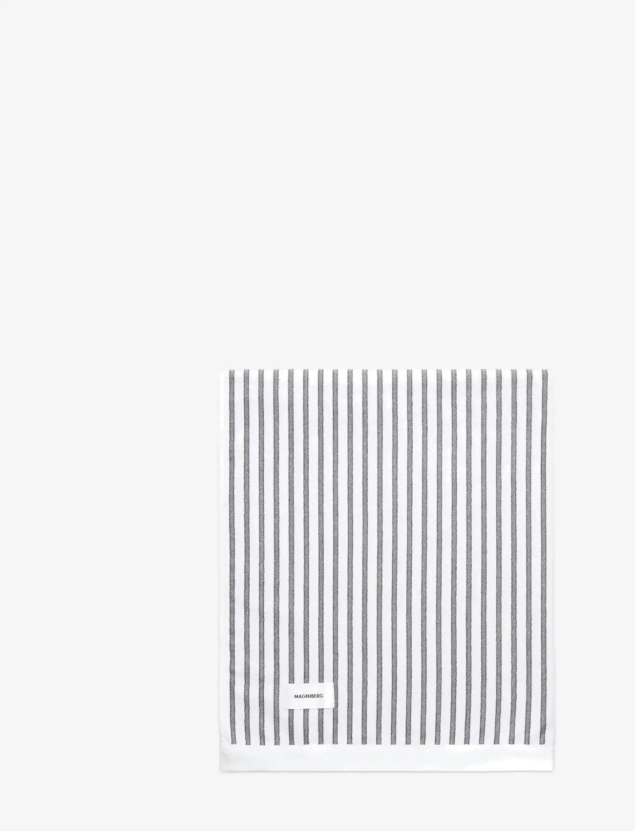 MAGNIBERG - Wall Street bath sheet - badetücher - stripe grey - 2
