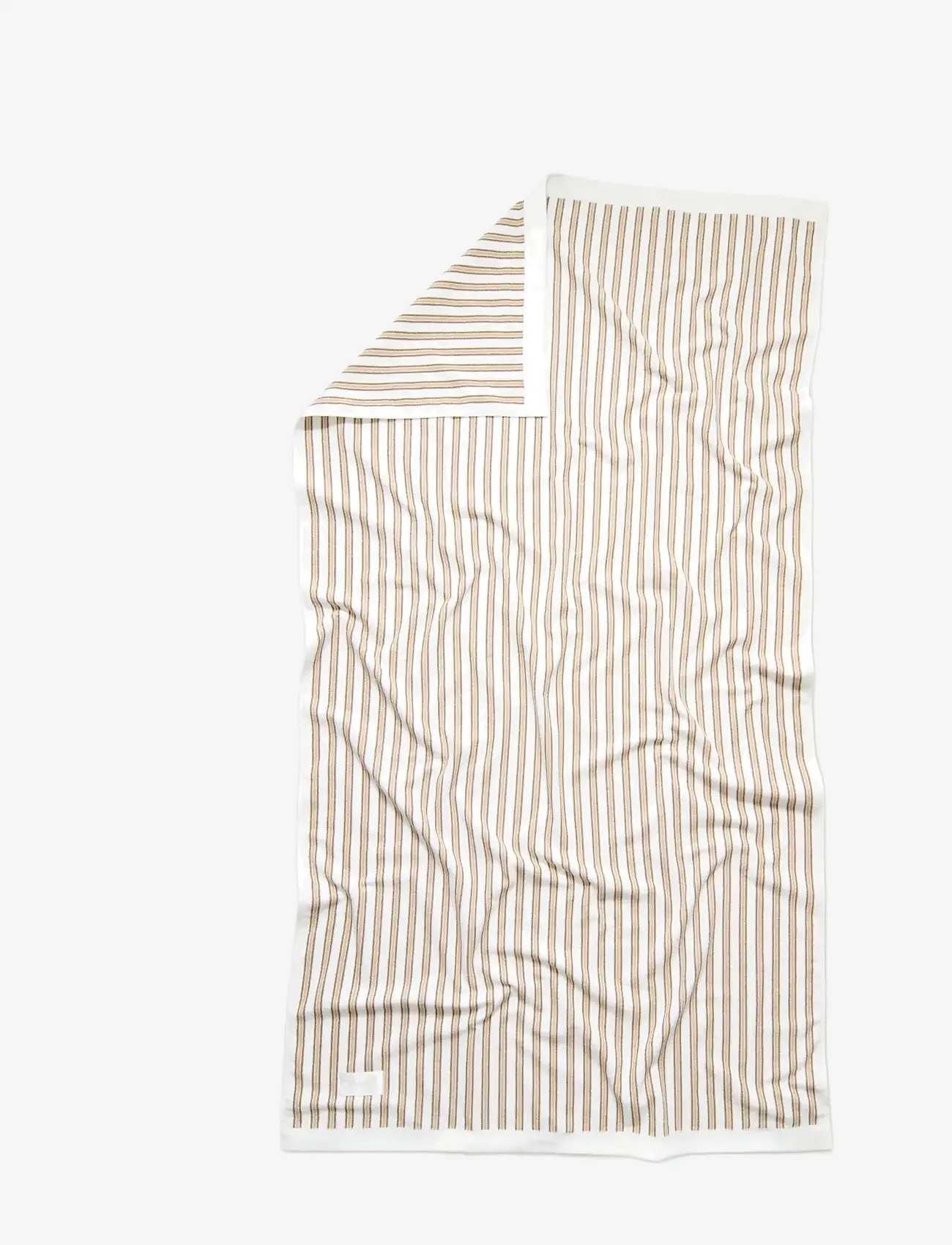 MAGNIBERG - Wall Street bath sheet - badetücher - stripe light beige - 1