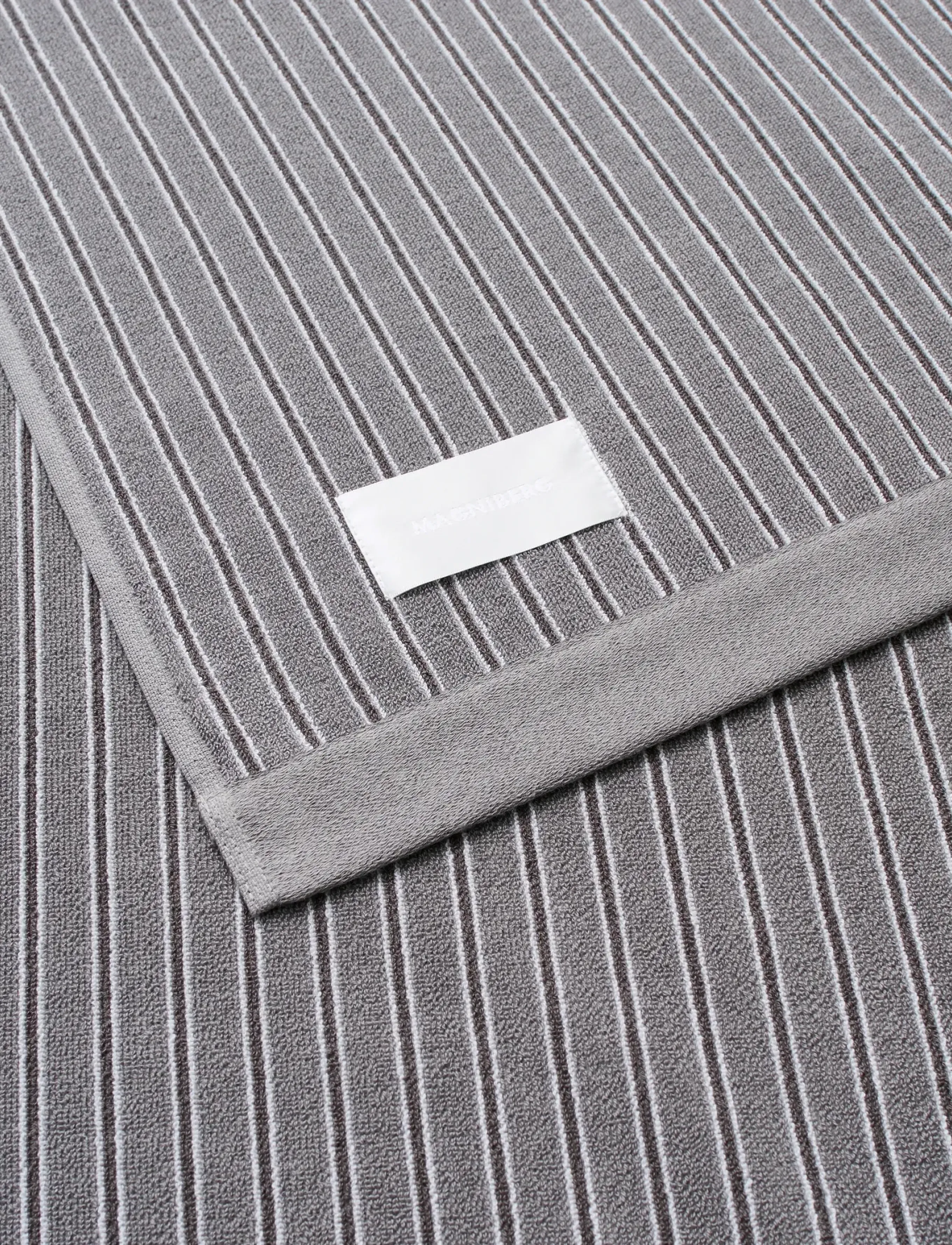 MAGNIBERG - Wall Street bath towe - bath towels - stripe dark grey - 3