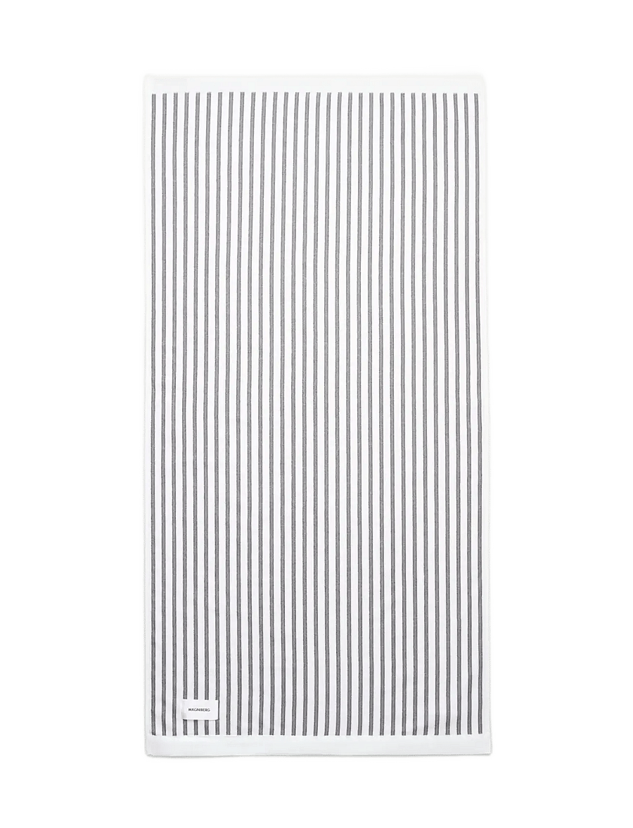 MAGNIBERG - Wall Street bath towel - badetücher - stripe grey - 0
