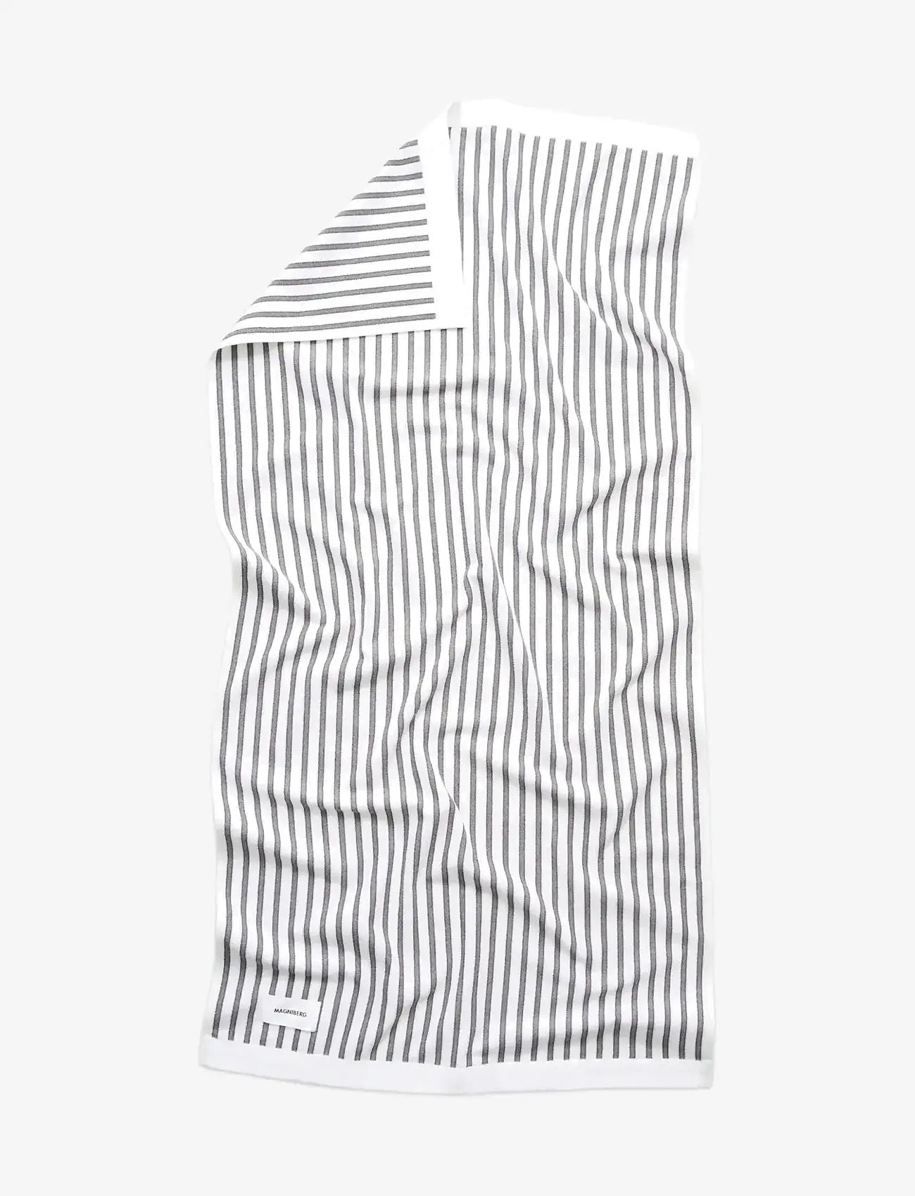 MAGNIBERG - Wall Street bath towe - badetücher - stripe grey - 2