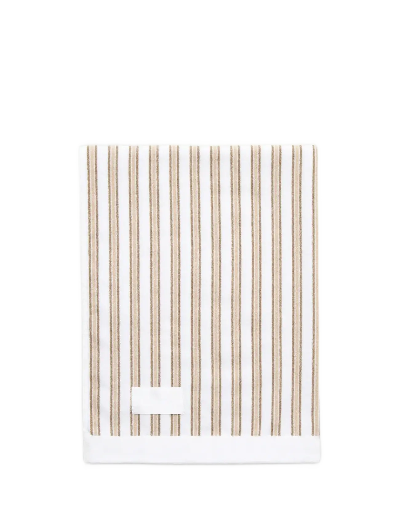 MAGNIBERG - Wall Street bath towe - vonios rankšluosčiai - stripe light beige - 1