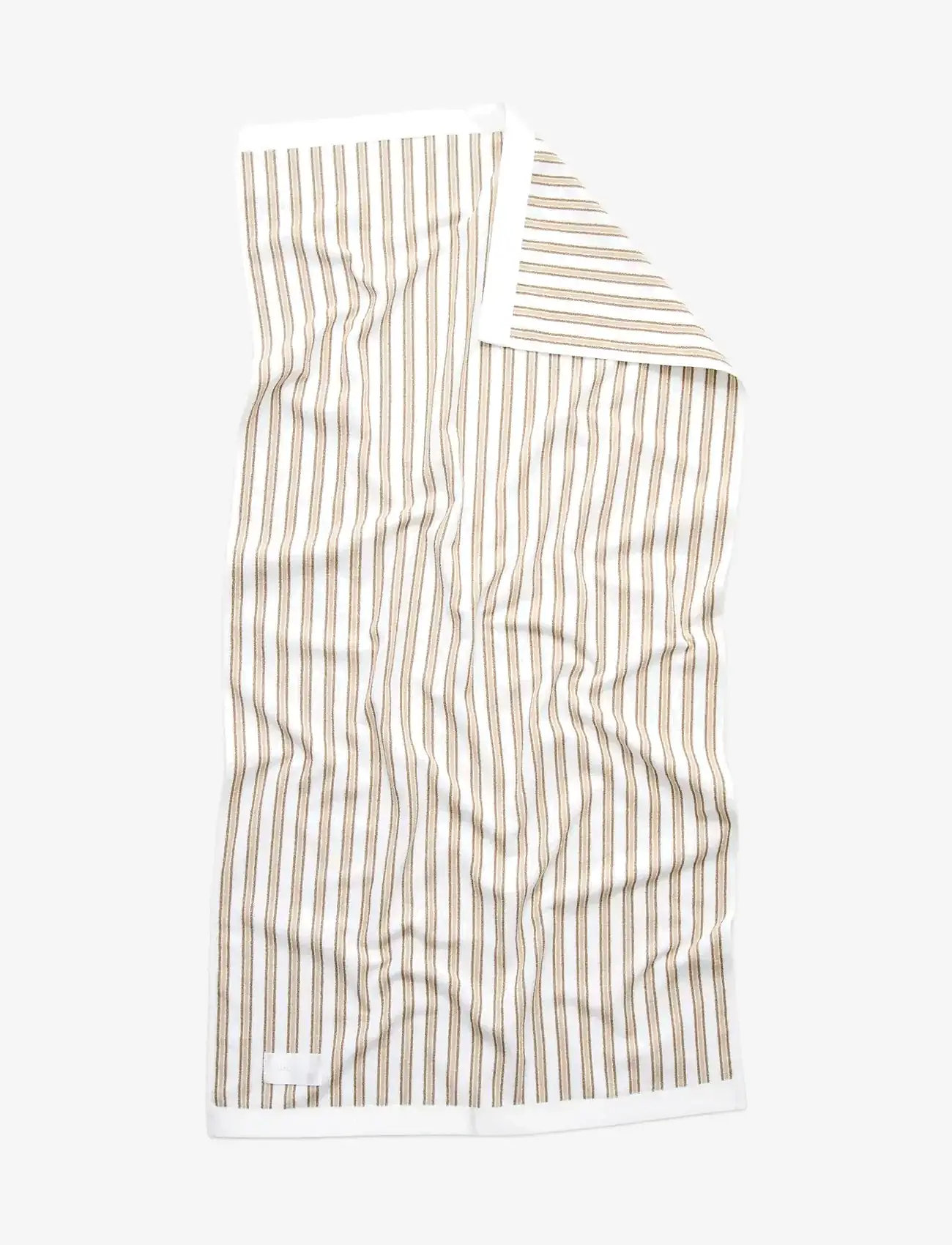 MAGNIBERG - Wall Street bath towe - bath towels - stripe light beige - 2