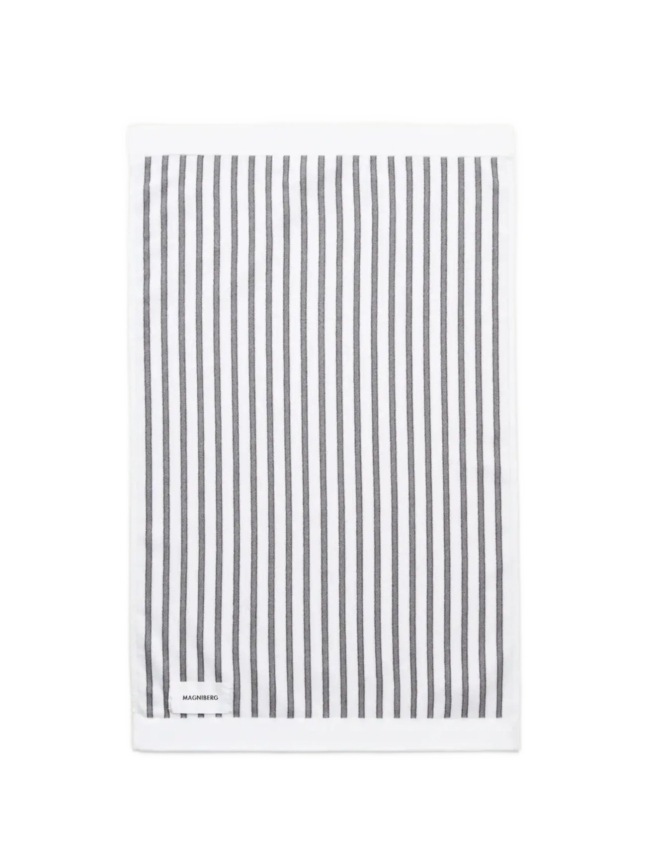 MAGNIBERG Wall Street Hand Towel, 80X50, Towels & Bath Towels, Grau - Homeware