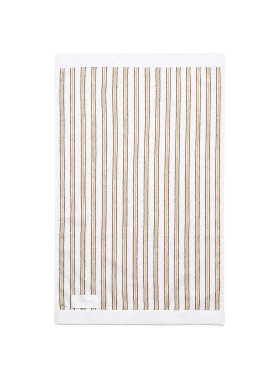 MAGNIBERG - Wall Street hand towel - badlakan - stripe light beige - 0