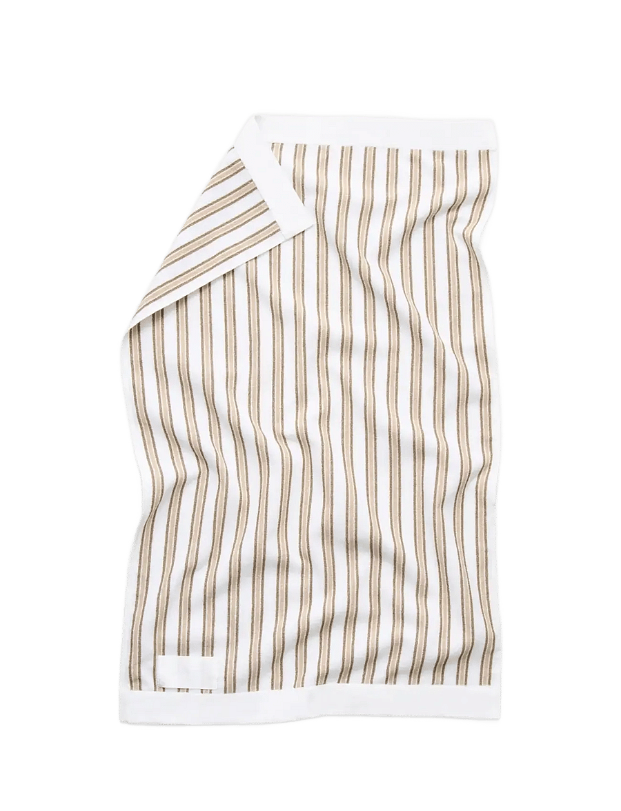 MAGNIBERG - Wall Street hand towel - badlakan - stripe light beige - 2