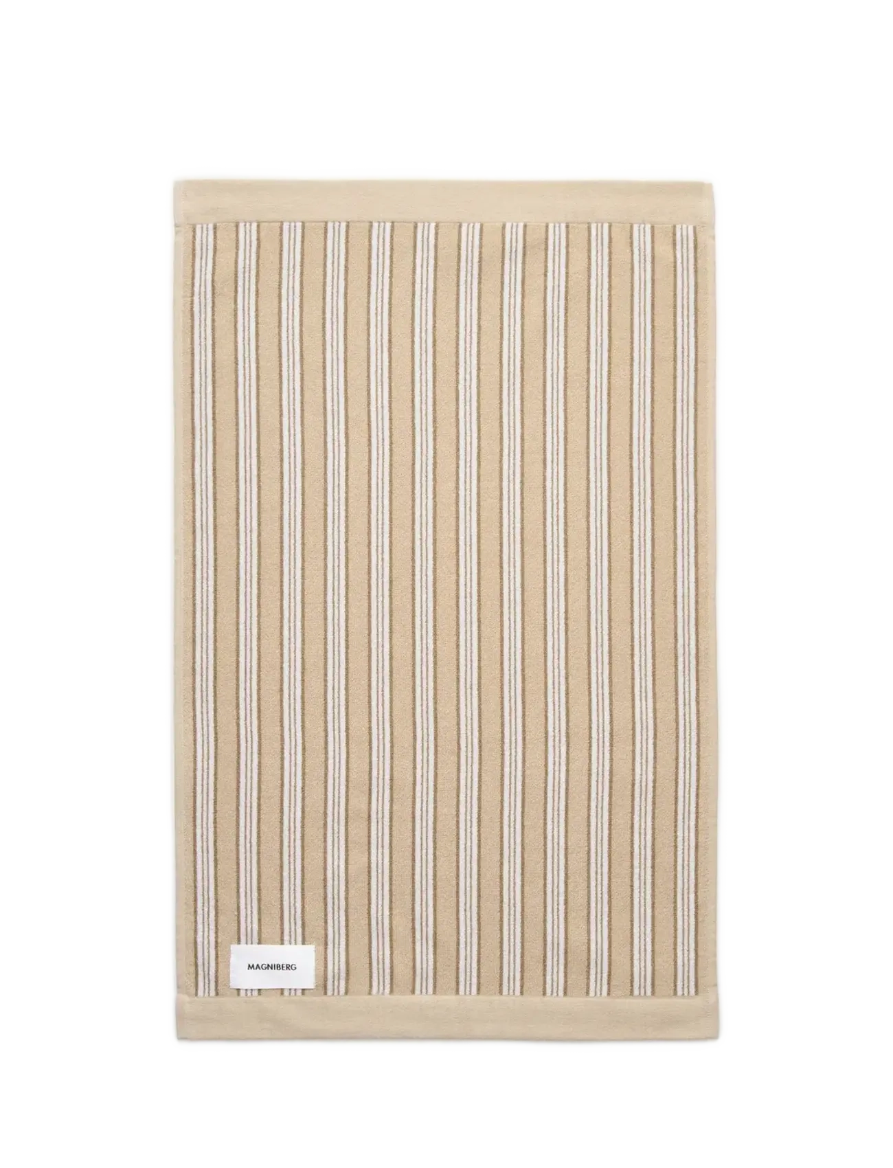 MAGNIBERG Wall Street Hand Towel, 80X50, Towels & Bath Towels, Beige - Homeware